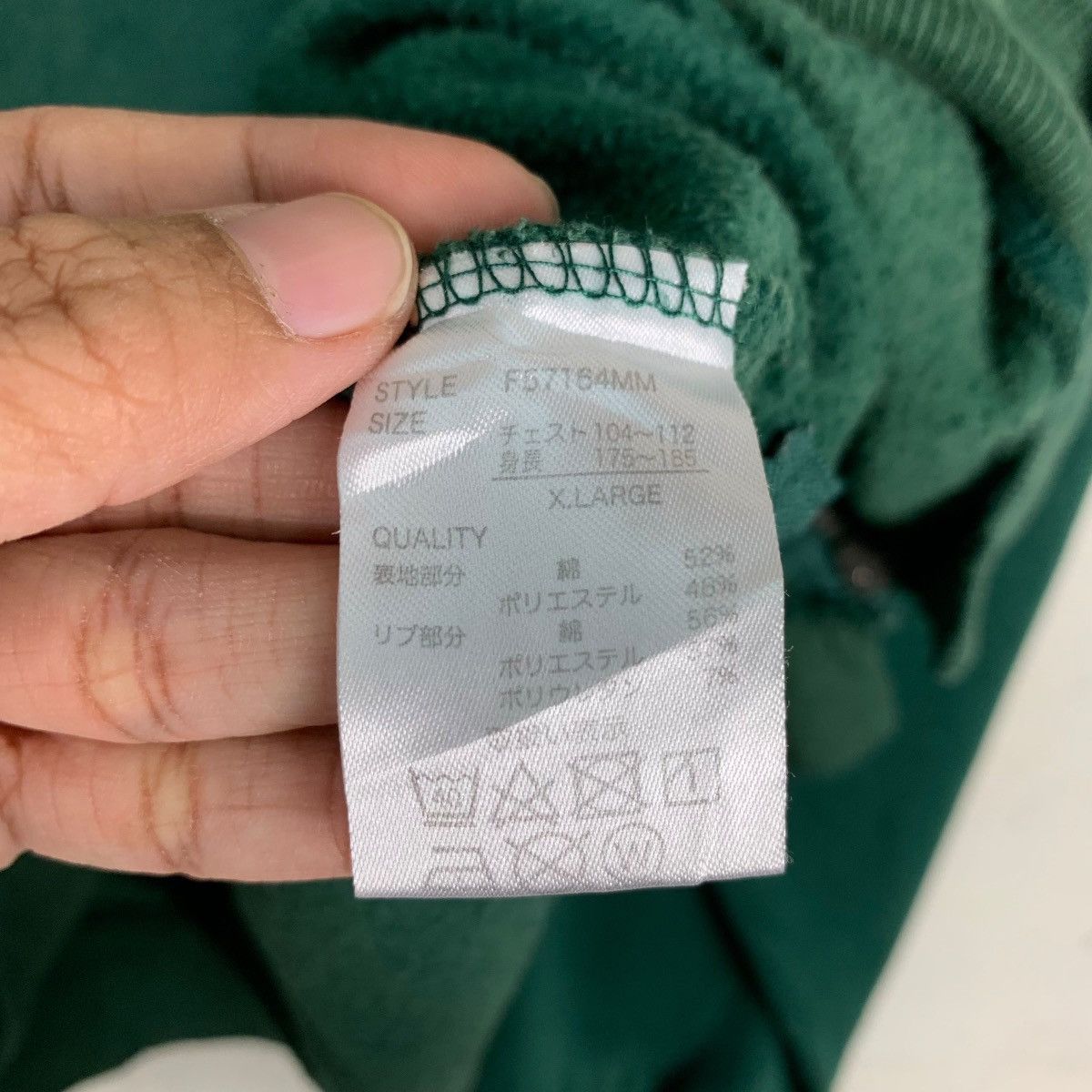 Kappa KAPPA Embroidery Center Logo & Big Logo Sweatshirt #0712-C33 Size US XL / EU 56 / 4 - 12 Thumbnail