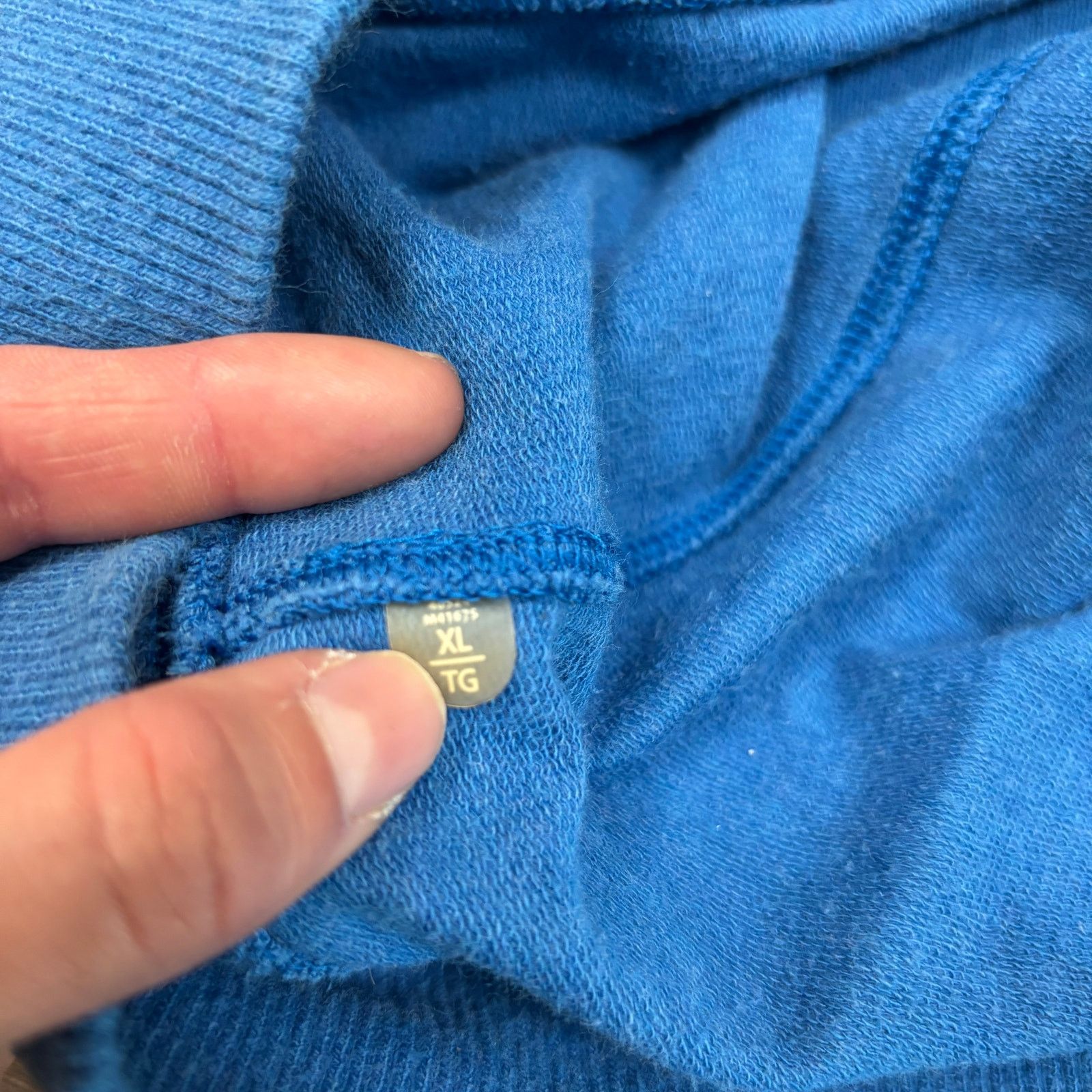 Lululemon Lululemon Blue Full Zip Hoodie Mens XL Activewear Minimalist Size US XL / EU 56 / 4 - 4 Thumbnail