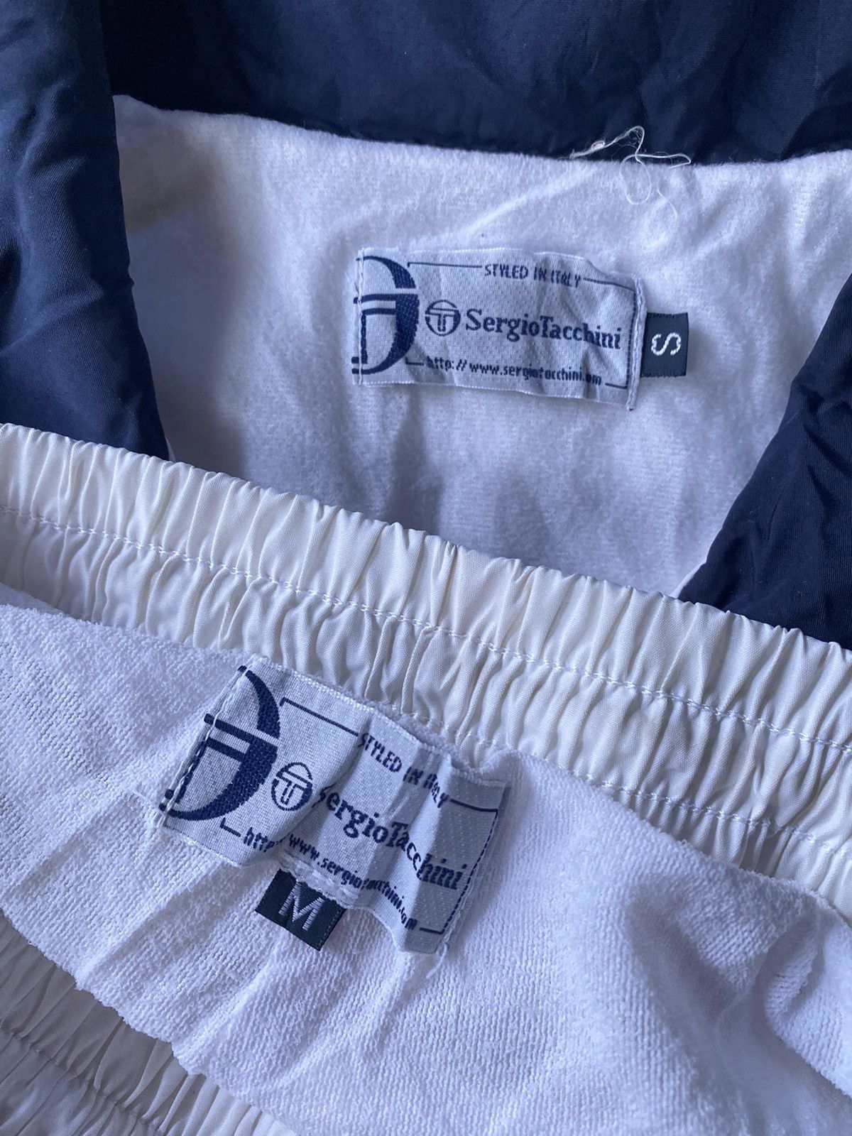 Sergio Tacchini Sergio Tacchini Vintage Mens Nylon Track Suit Jacket + Pants Size US 36 / EU 52 - 11 Thumbnail