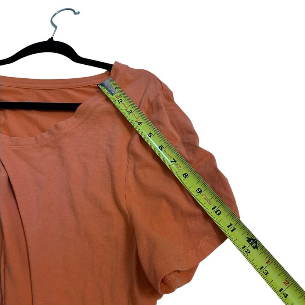 Designer Ava & Viv l Orange Basic Tee 1X Size XL / US 12-14 / IT 48-50 - 5 Thumbnail