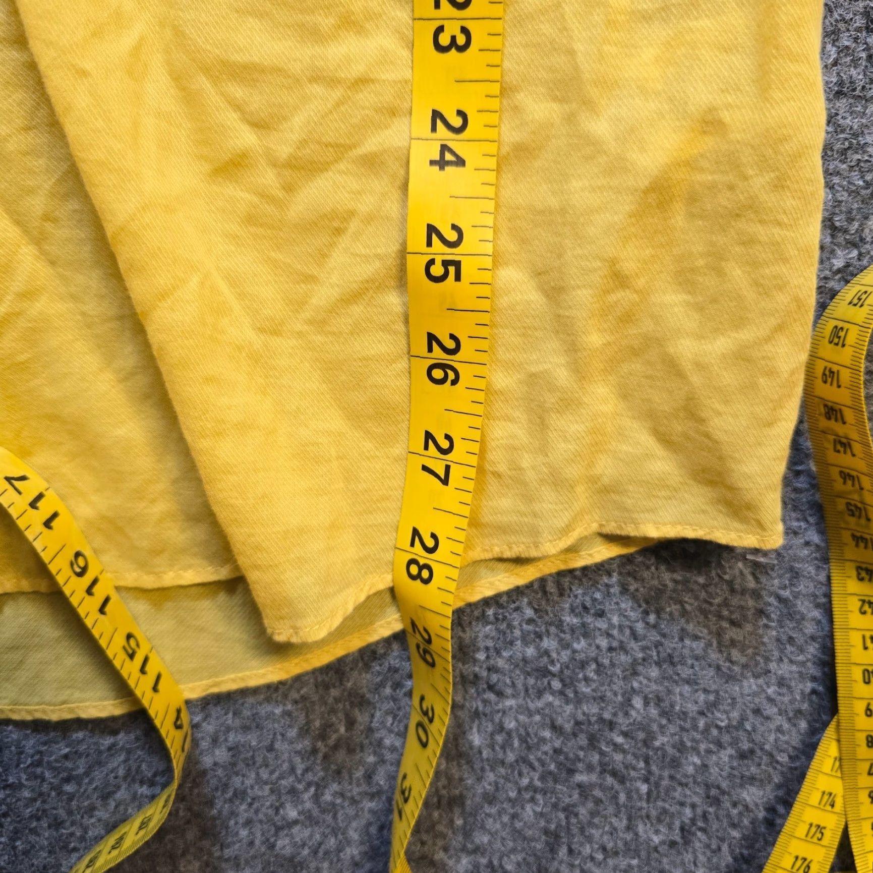 Vintage LL Bean Top Womens Size 12 Yellow Lightweight Popover 3/4 Sleeve Capsule Blouse Women Regular 12 Tunic Classic Casual Travel Size XL / US 12-14 / IT 48-50 - 7 Thumbnail