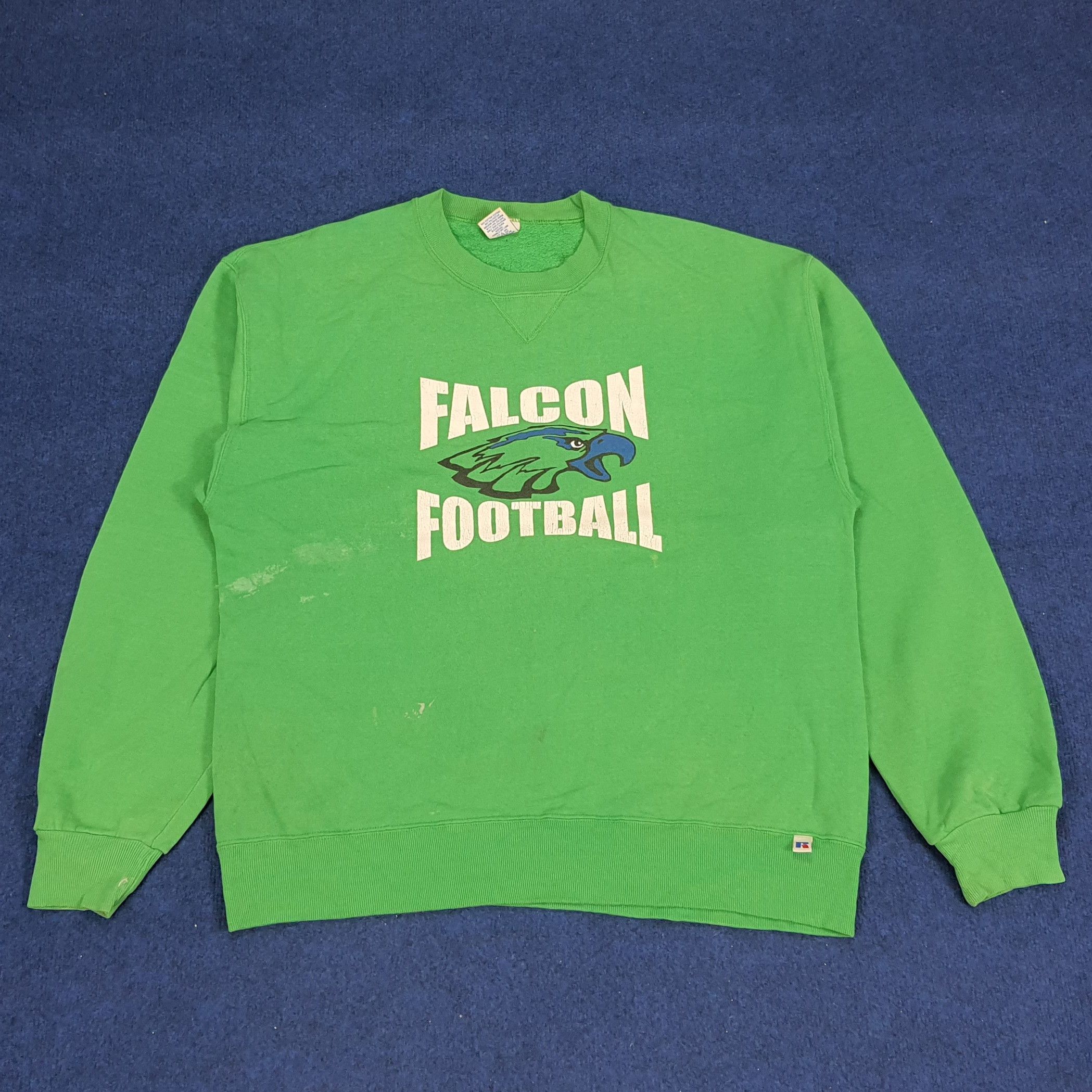 Russell Athletic × Vintage Vintage Russell Athletic Falcon Football Team Sweatshirt Size US L / EU 52-54 / 3 - 1 Thumbnail
