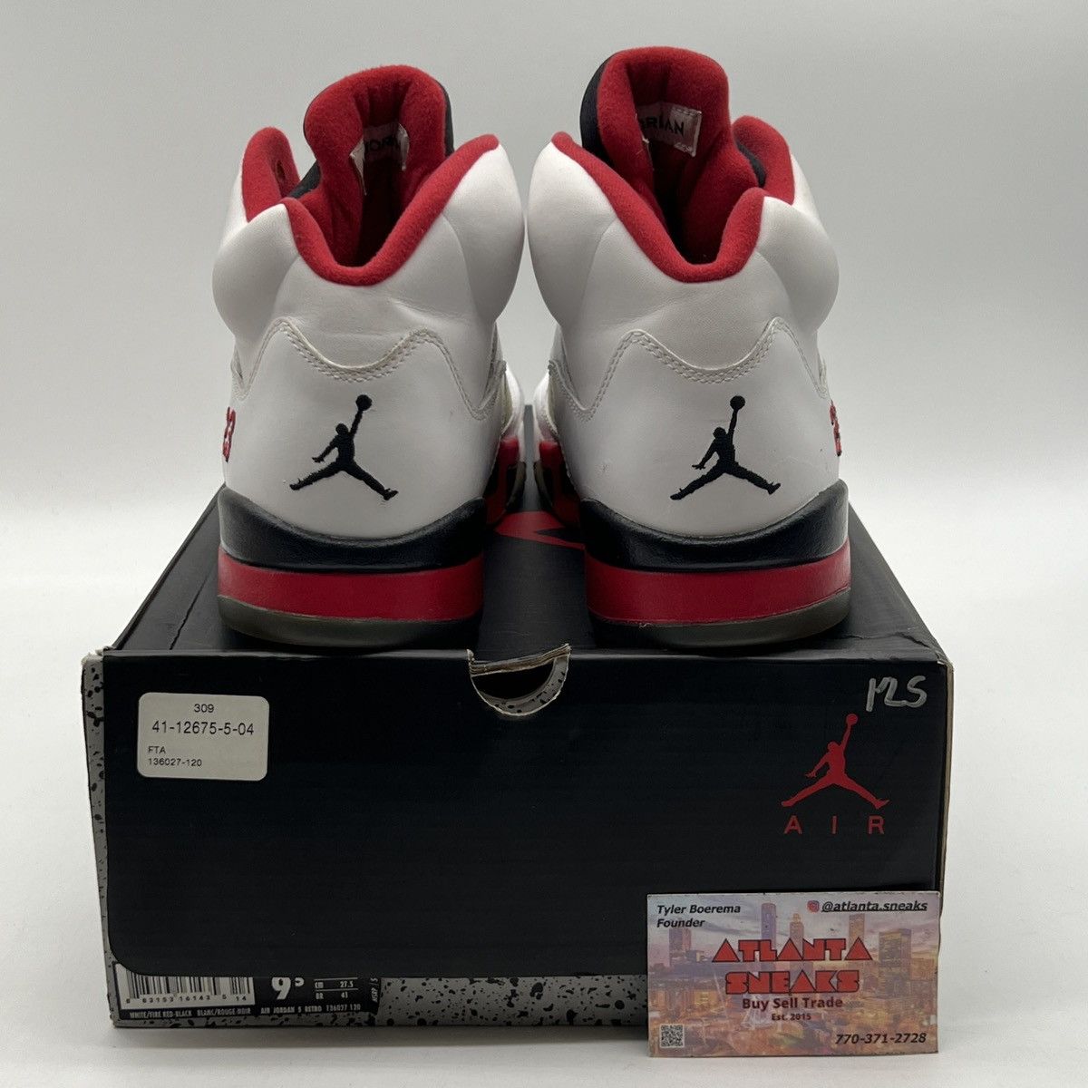 Jordan Brand Air Jordan 5 Fire red Size US 9.5 / EU 42-43 - 3 Thumbnail