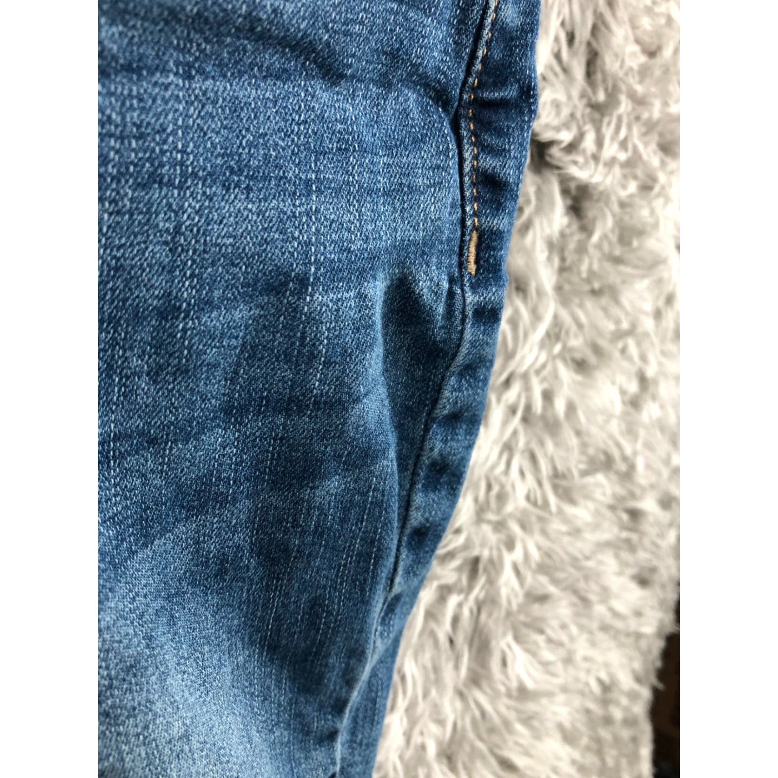 Vintage a.n.a Bermuda Shorts Womens Regular Size 8 Mid Rise Blue Denim 5-Pocket Bermuda Casual Wear Mens? No. Size 30" / US 8 / IT 44 - 5 Thumbnail