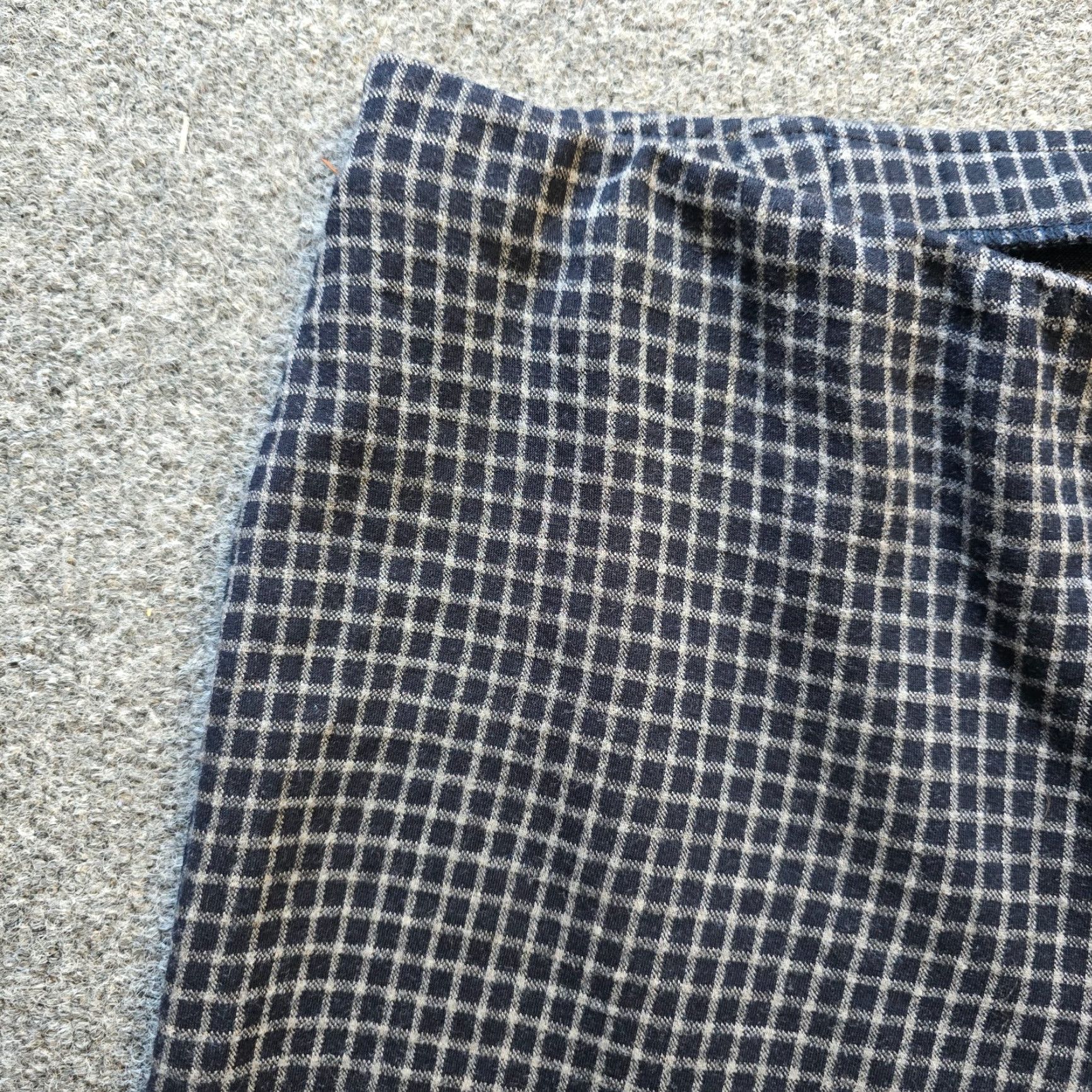 J. Jill J. Jill Pant Women Large Blue Plaid Ponte Slim Leg Pull On Casual Capsule Shirt? I cannot provide a result. Size 24" / US 00 / IT 34 - 3 Thumbnail