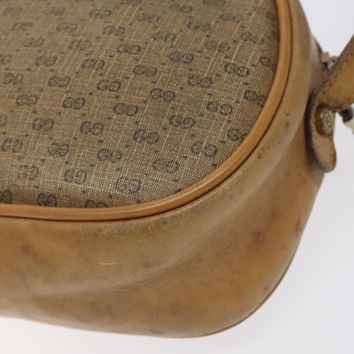 Gucci GUCCI Micro GG Supreme Shoulder Bag Pvc Beige Gold Size ONE SIZE - 12 Thumbnail