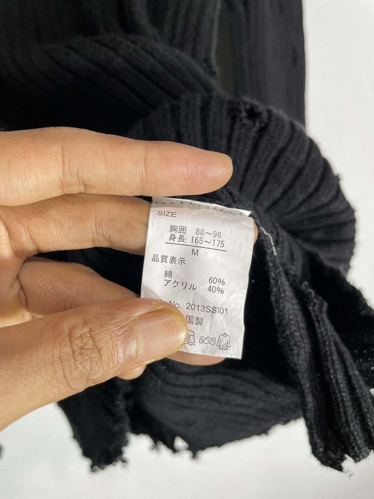 If Six Was Nine Japan Distressed Zip Knitt Jacket ifsix lgb kmrii style Size US M / EU 48-50 / 2 - 7 Thumbnail