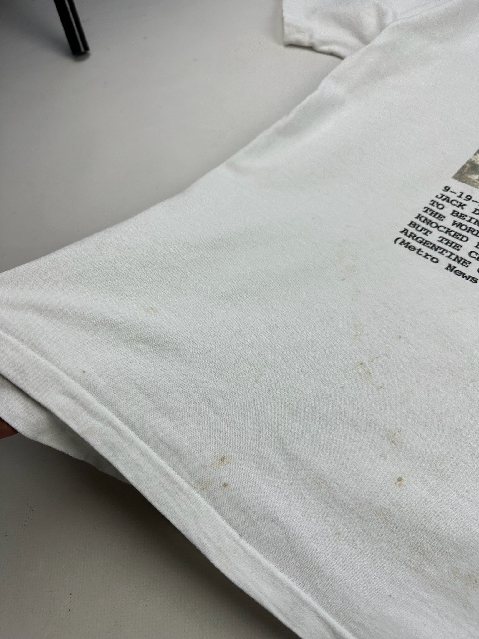 Rap Tees Vintage Jack Dempsey like Muhammad Ali Mike Tyson Boxing tee Size US XL / EU 56 / 4 - 5 Thumbnail