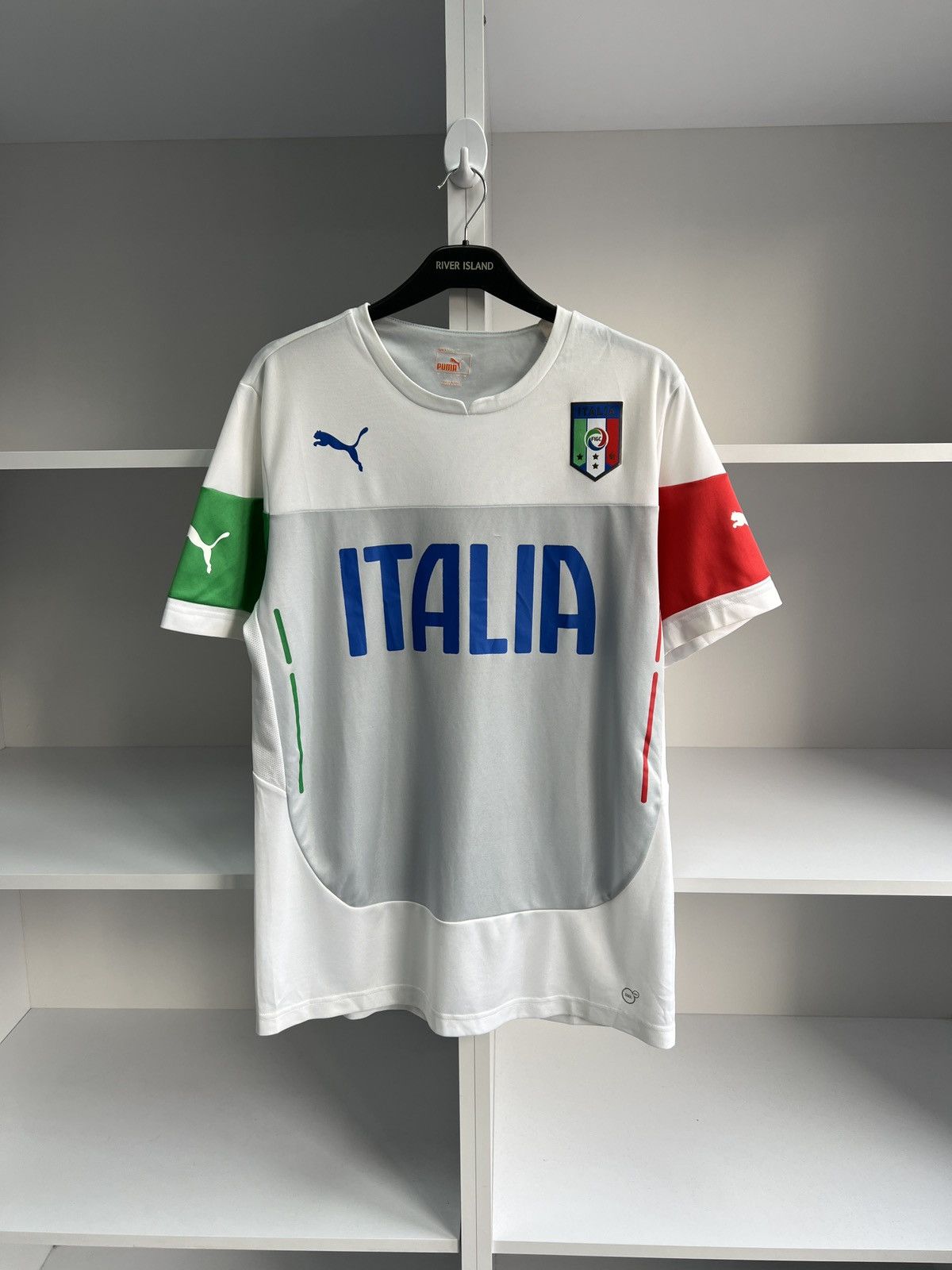 Puma × Vintage Vintage Puma Italy National Soccer Team Training Jersey Size US L / EU 52-54 / 3 - 1 Thumbnail