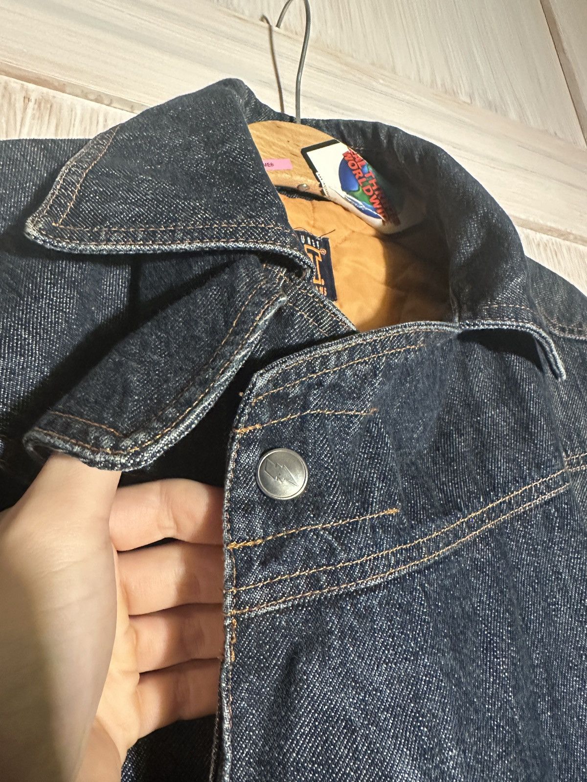 Vintage × W&LT × Walter Van Beirendonck NOS Early 90s Caban denim coat Vintage archive Walt Size US M / EU 48-50 / 2 - 5 Thumbnail