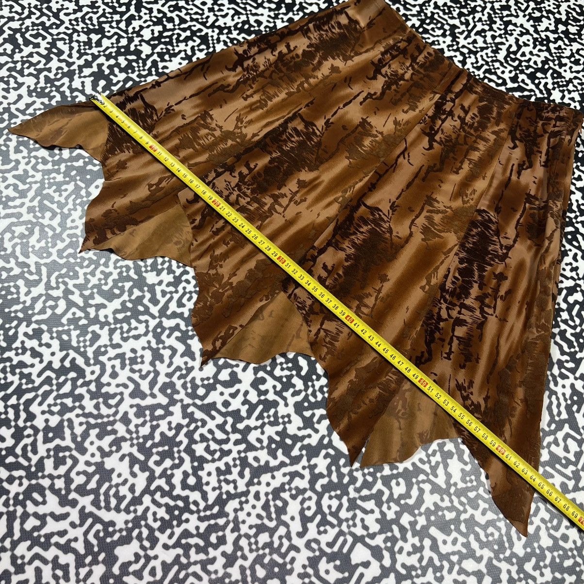 Japanese Brand Vintage Y2K Japanese Flared Mini Skirt Retro 90s Style Size 27" / US 4 / IT 40 - 18 Thumbnail