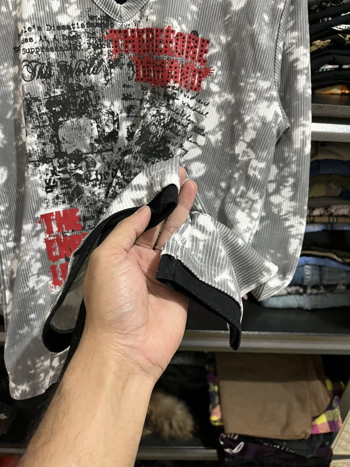 Beauty Beast 💸BINDINGOFFER💸Beaumere poem double layer long sleeve Size US M / EU 48-50 / 2 - 4 Thumbnail