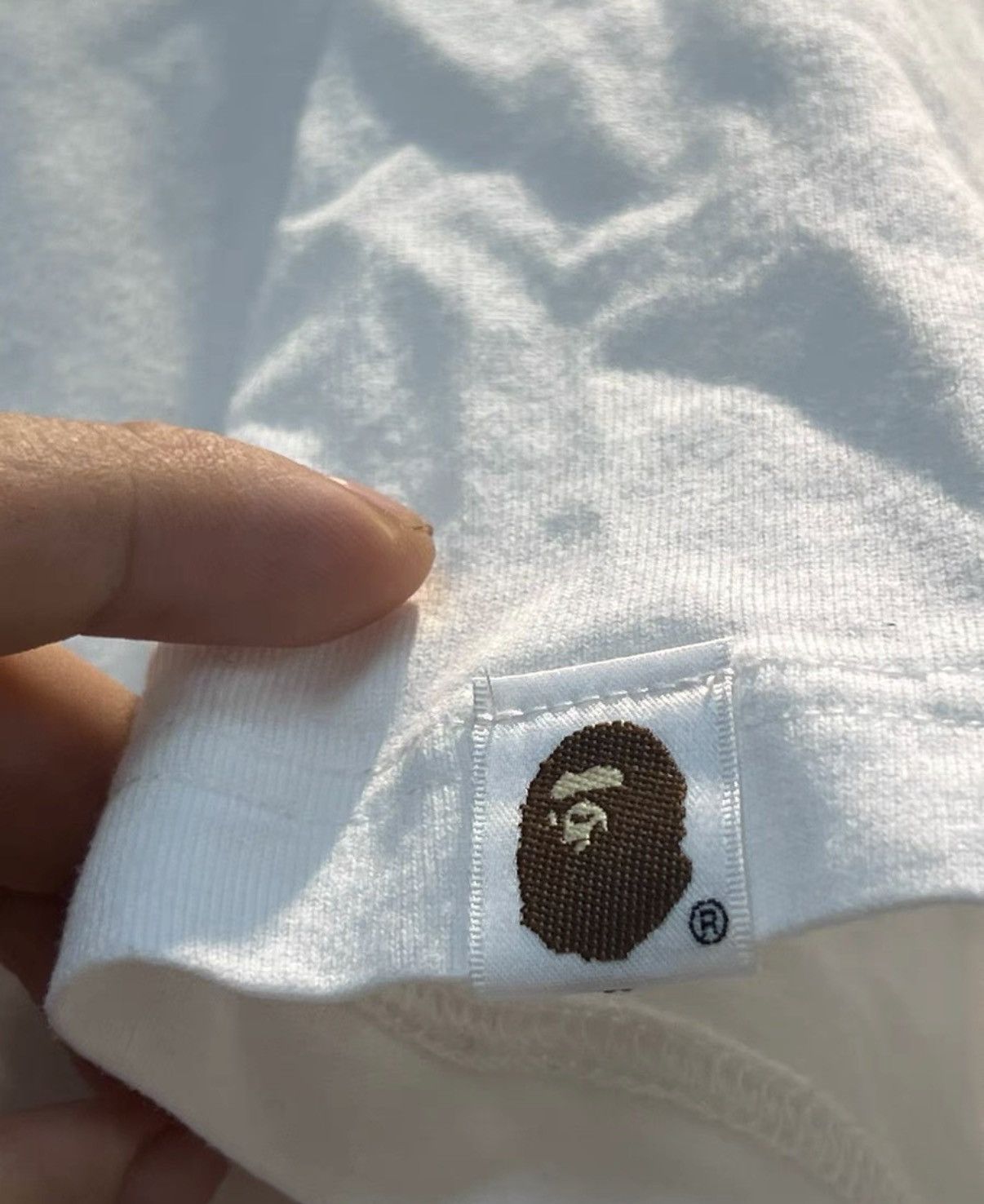 Bape BAPE OG Nigo era white short-sleeve tee Size US M / EU 48-50 / 2 - 2 Thumbnail