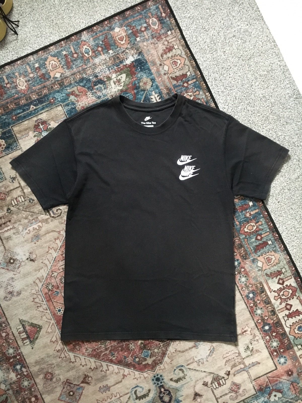 Nike Nike World Tour Black T shirt Size US M / EU 48-50 / 2 - 2 Thumbnail