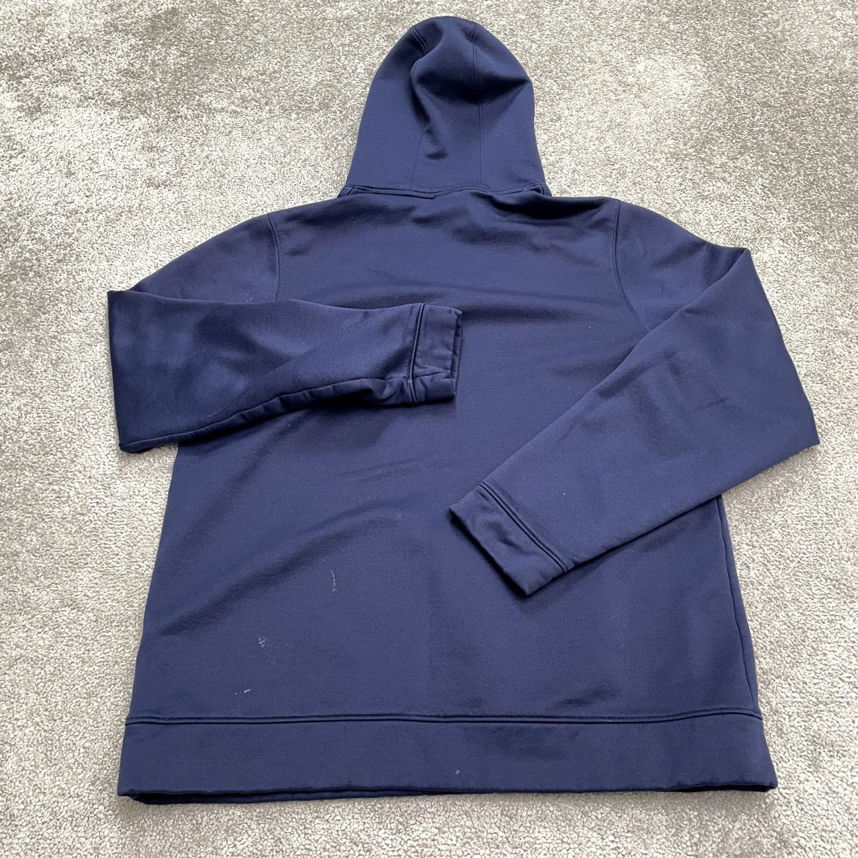 Under Armour Under Armour Hoodie Pullover Sweatshirt Mens Large Navy Blue Graphic Active Size US L / EU 52-54 / 3 - 2 Thumbnail