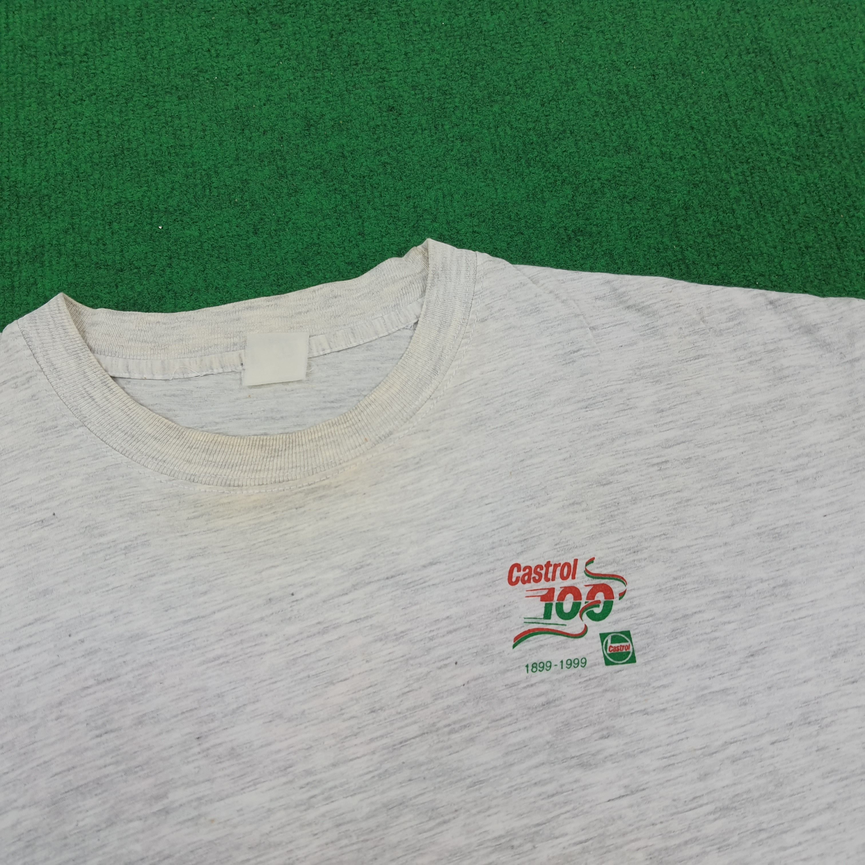 Vintage Vintage Castrol Racing Motorsports Lubricant Tshirt Size US L / EU 52-54 / 3 - 4 Thumbnail