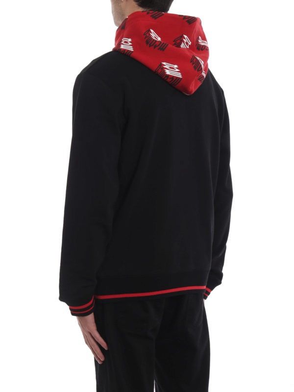 Alexander McQueen 🇮🇹 Y2K Alexander McQueen MCQ Black Hoodie Rare Retro Size US XL / EU 56 / 4 - 4 Thumbnail