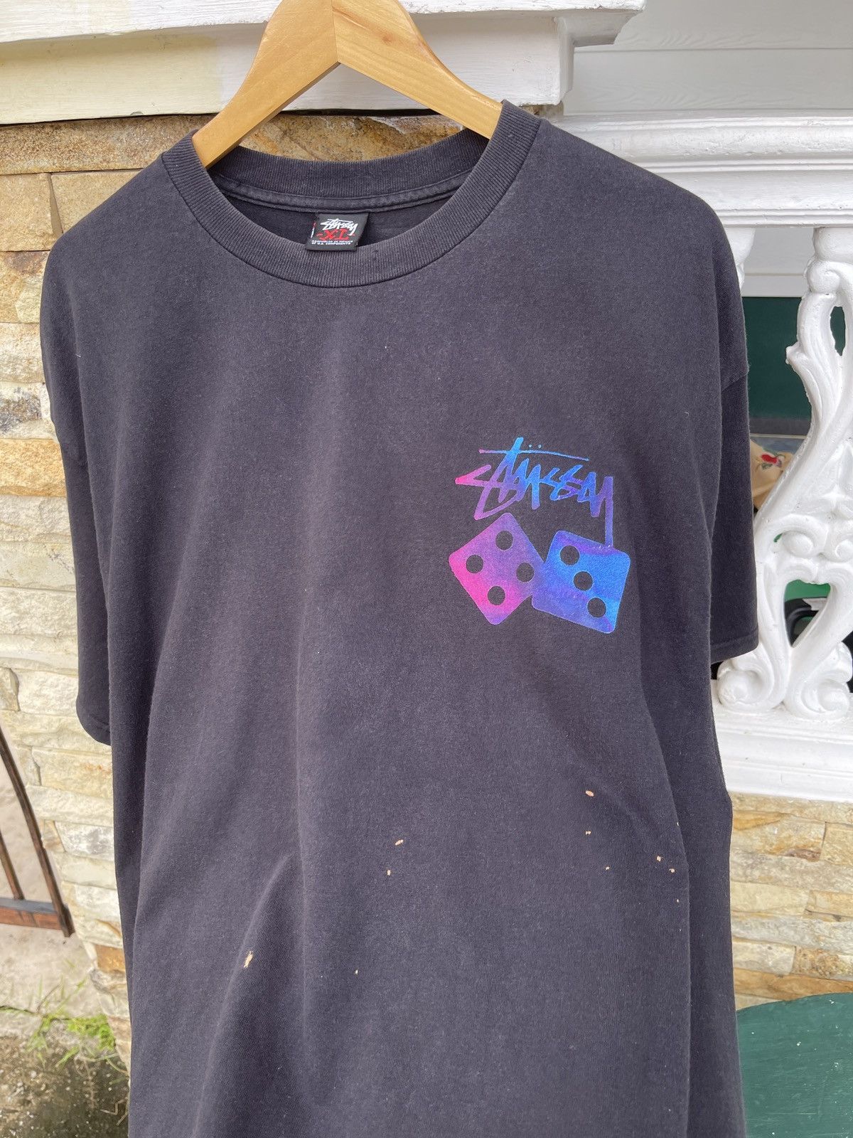 Stussy Rarest🔥Vintage Stussy Dice New York T-Shirt Size US XL / EU 56 / 4 - 6 Thumbnail