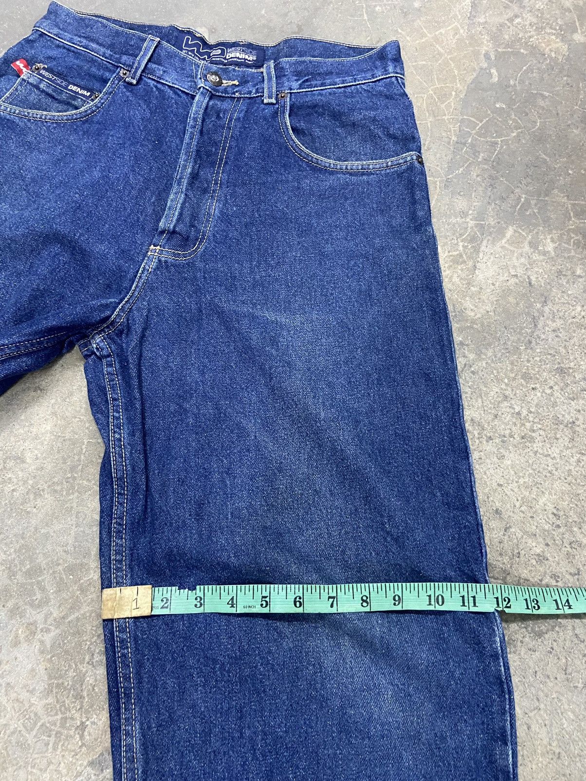 JNCO 🔥 Baggy🔥Vintage Westside Denim jeans baggy street wear Size US 31 - 18 Thumbnail