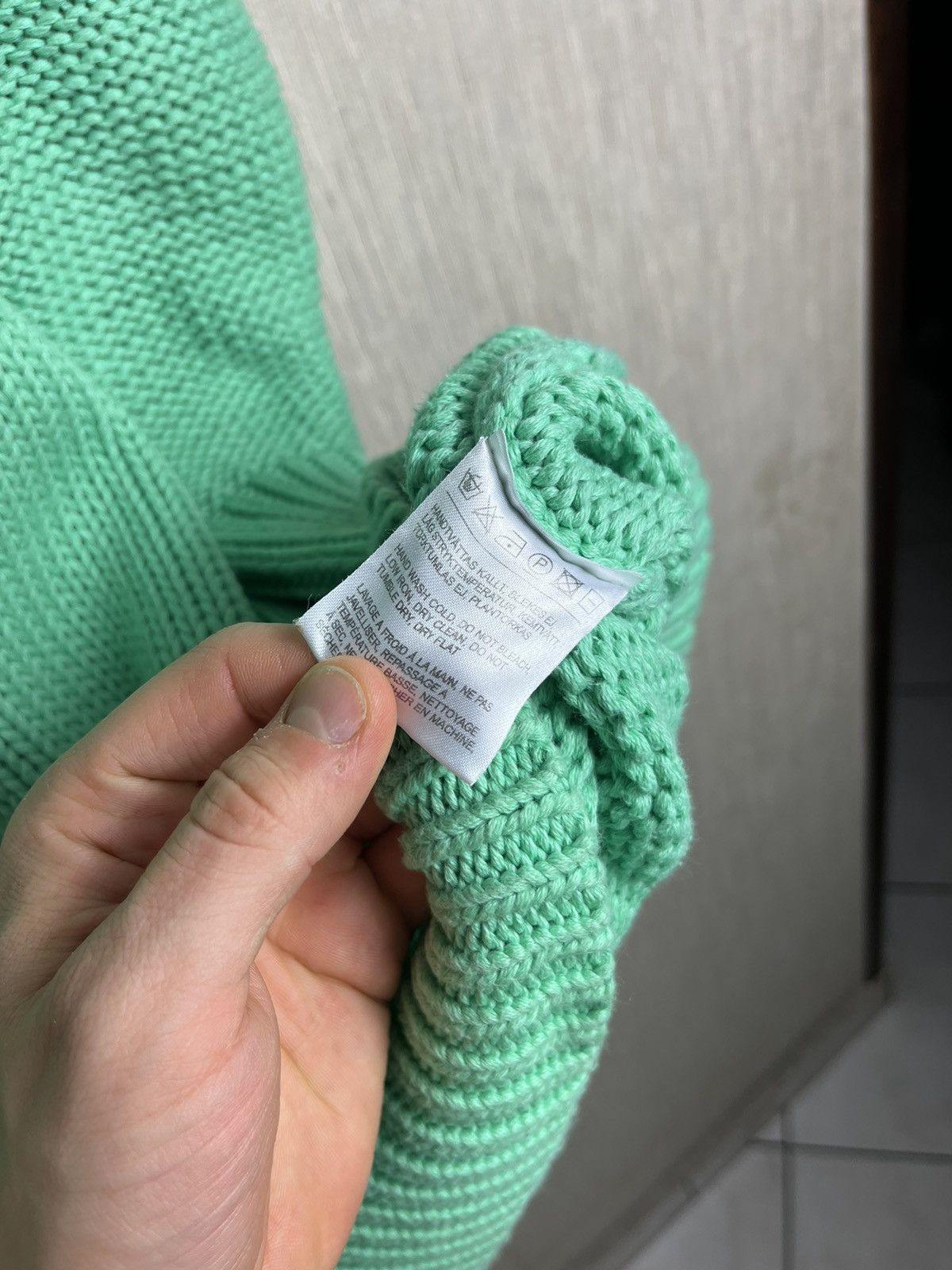 Acne Studios × Vintage Acne Studios shore cotton knit SS12PRE oversize sweater Size XS / US 0-2 / IT 36-38 - 15 Thumbnail