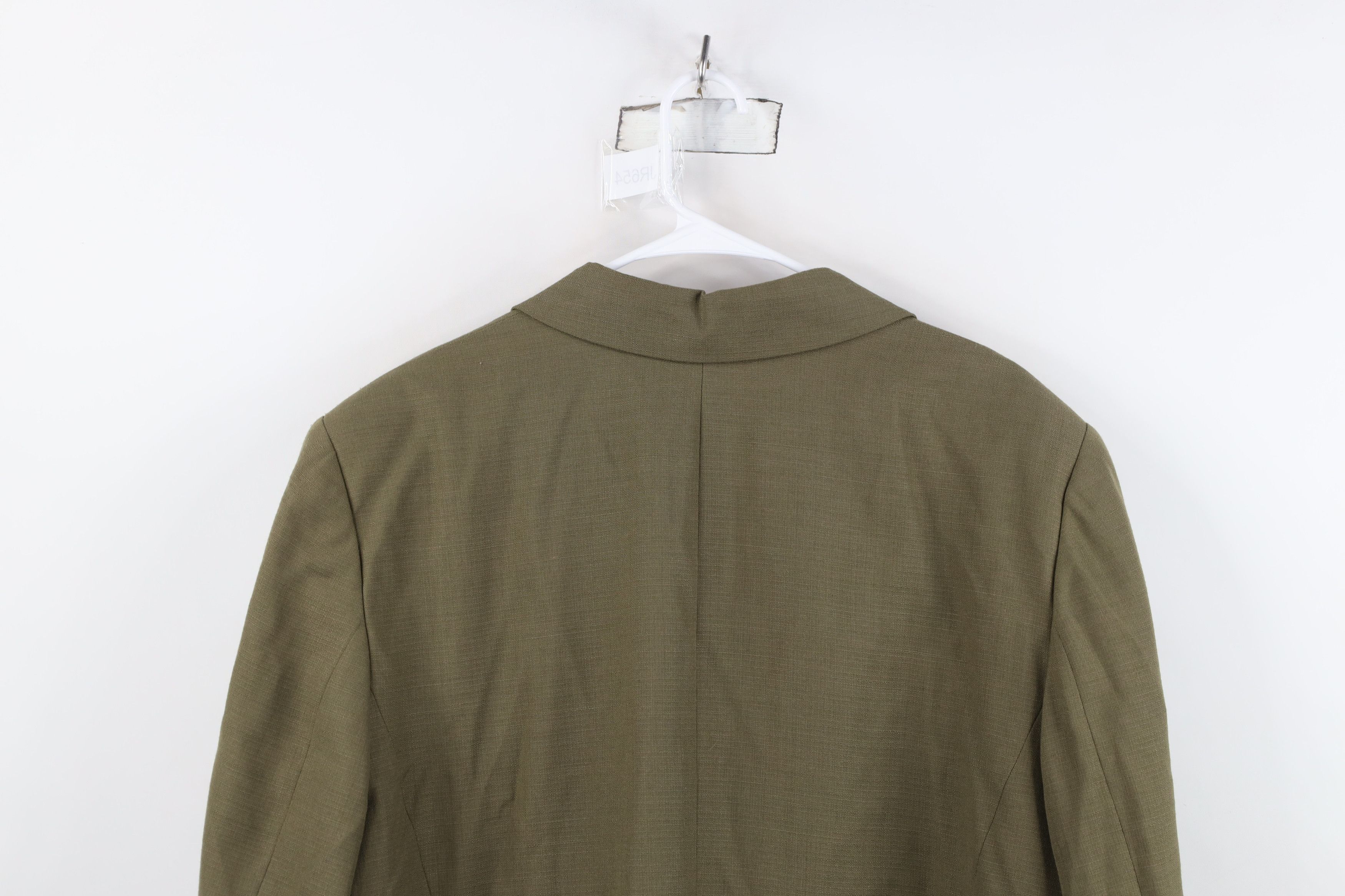 Pendleton Deadstock Vintage 90s Pendleton Rayon Linen Blazer Jacket Size 3XL / US 20-22 - 14 Thumbnail