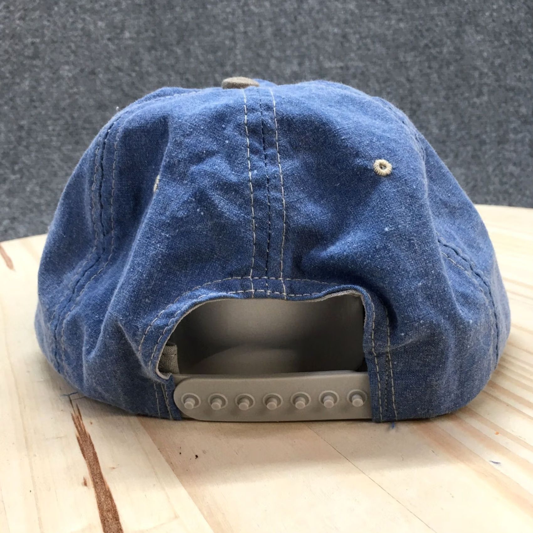 Vintage KOCH Baseball Cap Hat Mens One Size Blue Adjustable Cap Casual Hat Size ONE SIZE - 6 Thumbnail