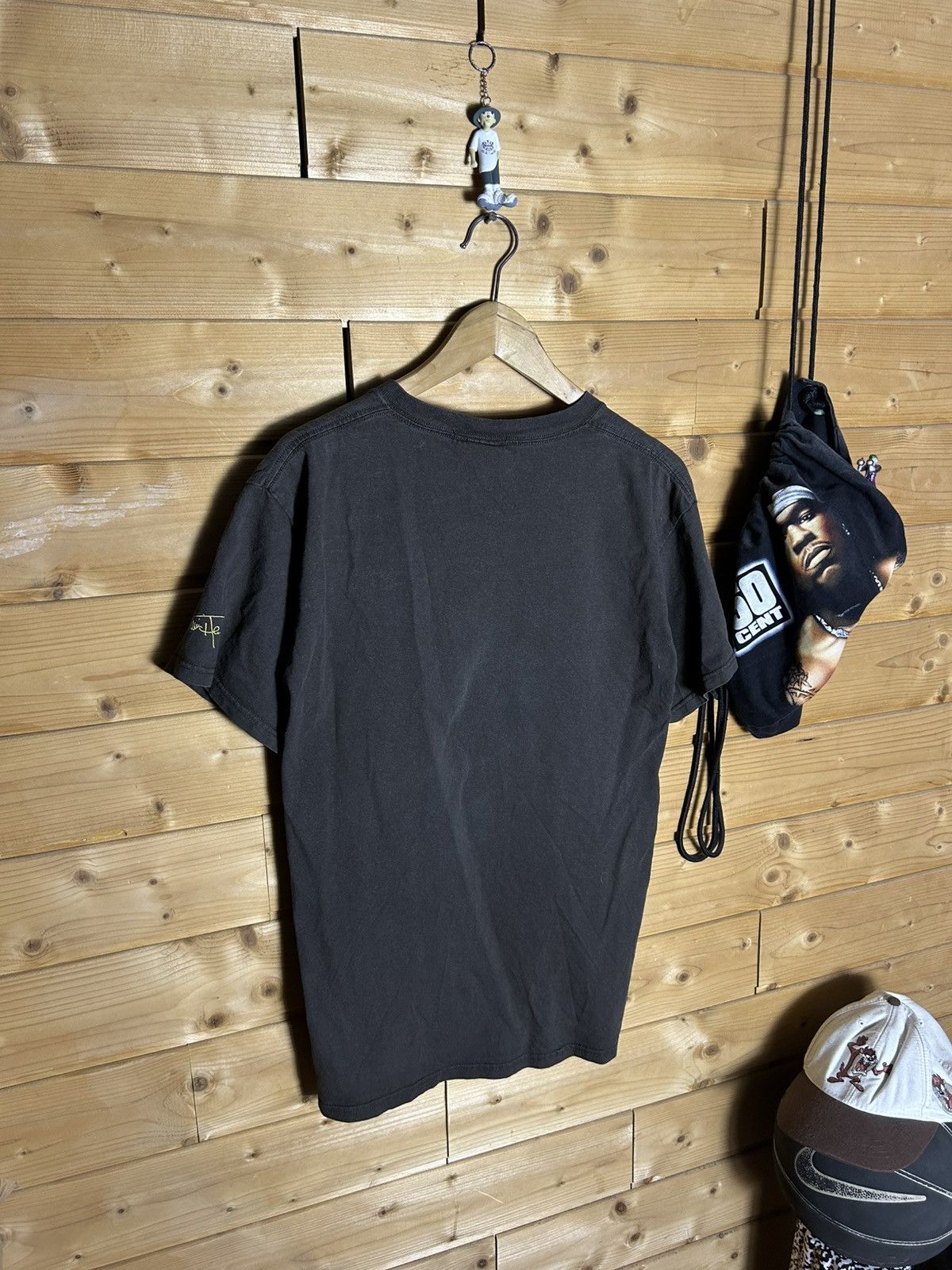 Jimi Hendrix Vintage 2004 Jimi Hendrix light brown t shirt Size US M / EU 48-50 / 2 - 9 Thumbnail