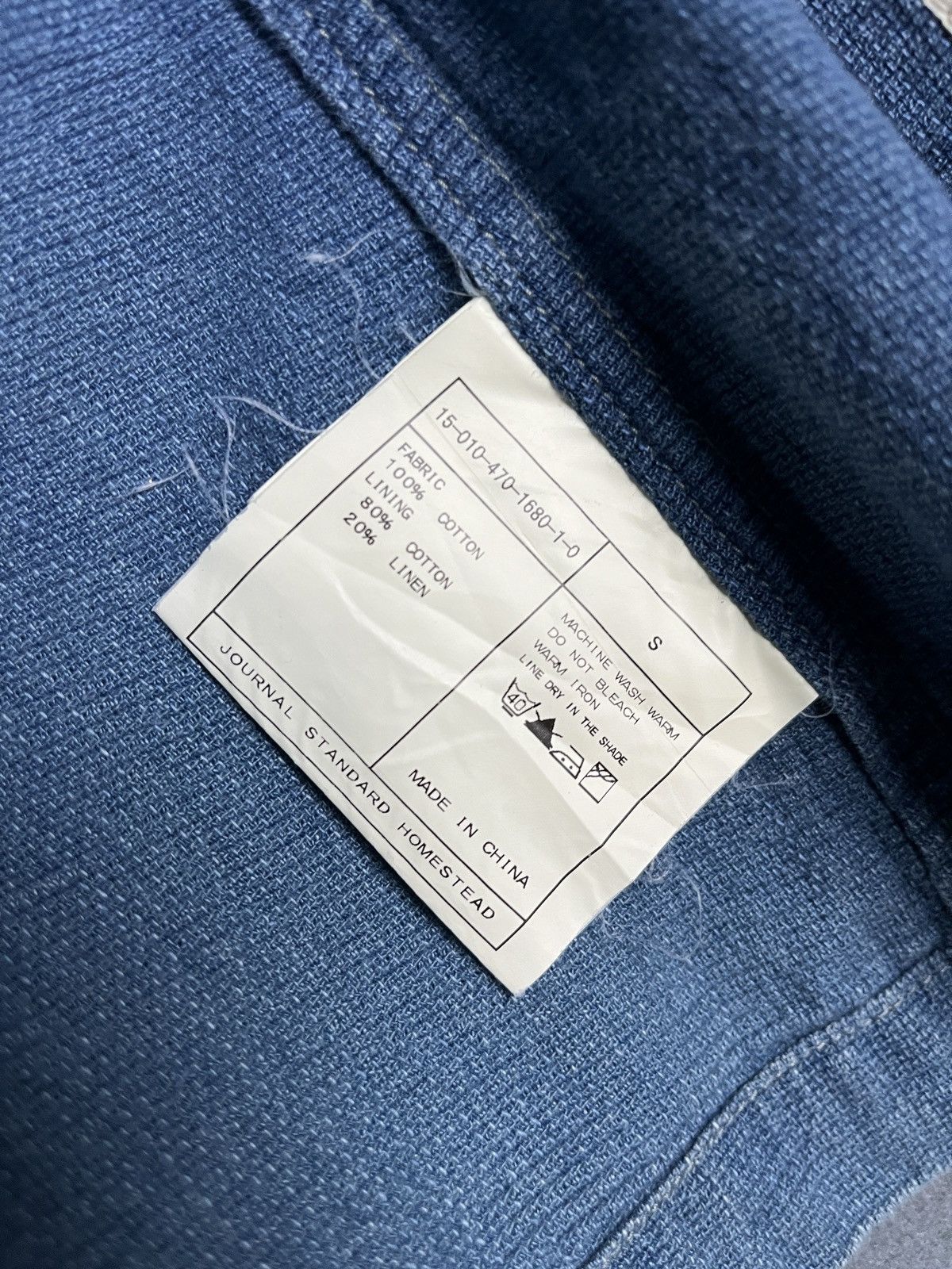 J.S. Homestead × Japanese Brand × Journal Standard Journal Standard Homestead Denim Colour Cotton Blazer Size US S / EU 44-46 / 1 - 10 Thumbnail