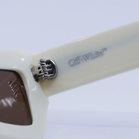 Off-White 🕶️New Off-White OERI137 AURORA 0164 White Sunglasses Size ONE SIZE - 8 Thumbnail