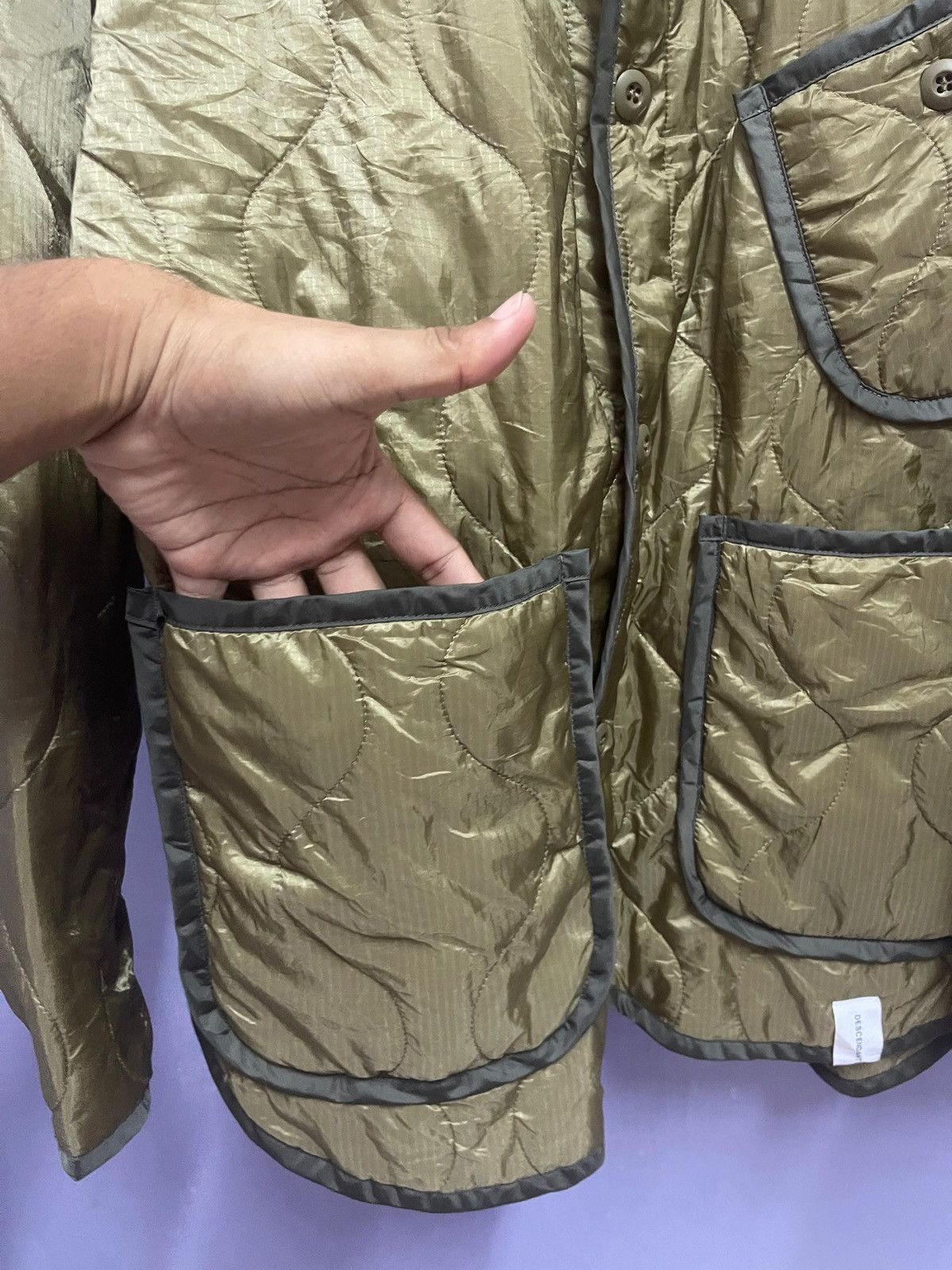Descendant Descendant Whale Quilted Jacket Size US L / EU 52-54 / 3 - 5 Thumbnail