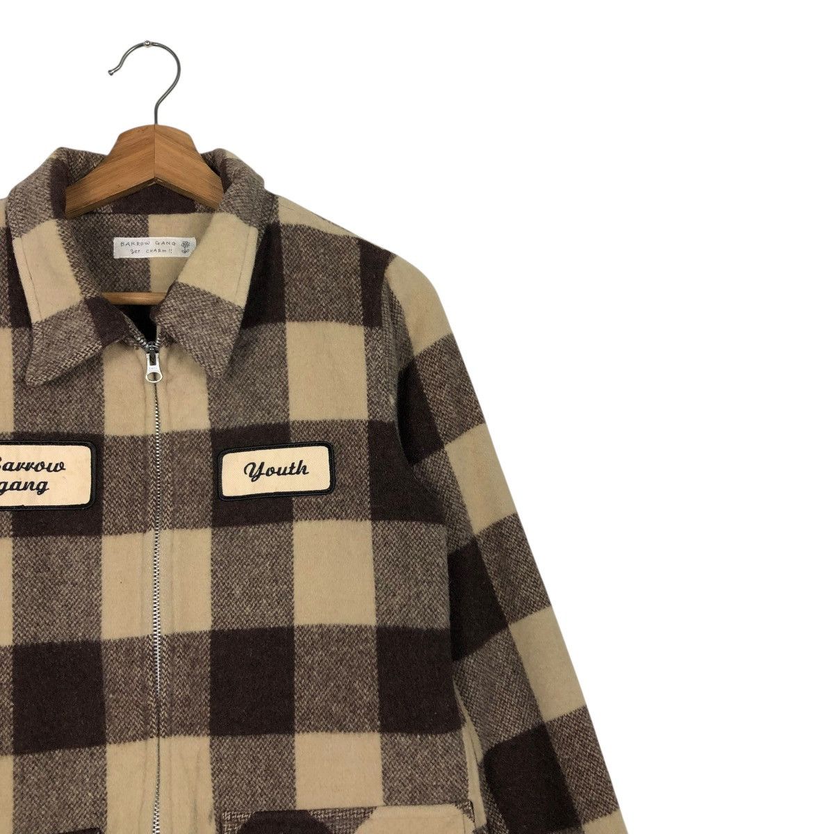Vintage 🔥VINTAGE CHORE WOOL WORK JACKET TARTAN YOUTH ISSEY MIYAKE Size US S / EU 44-46 / 1 - 8 Thumbnail