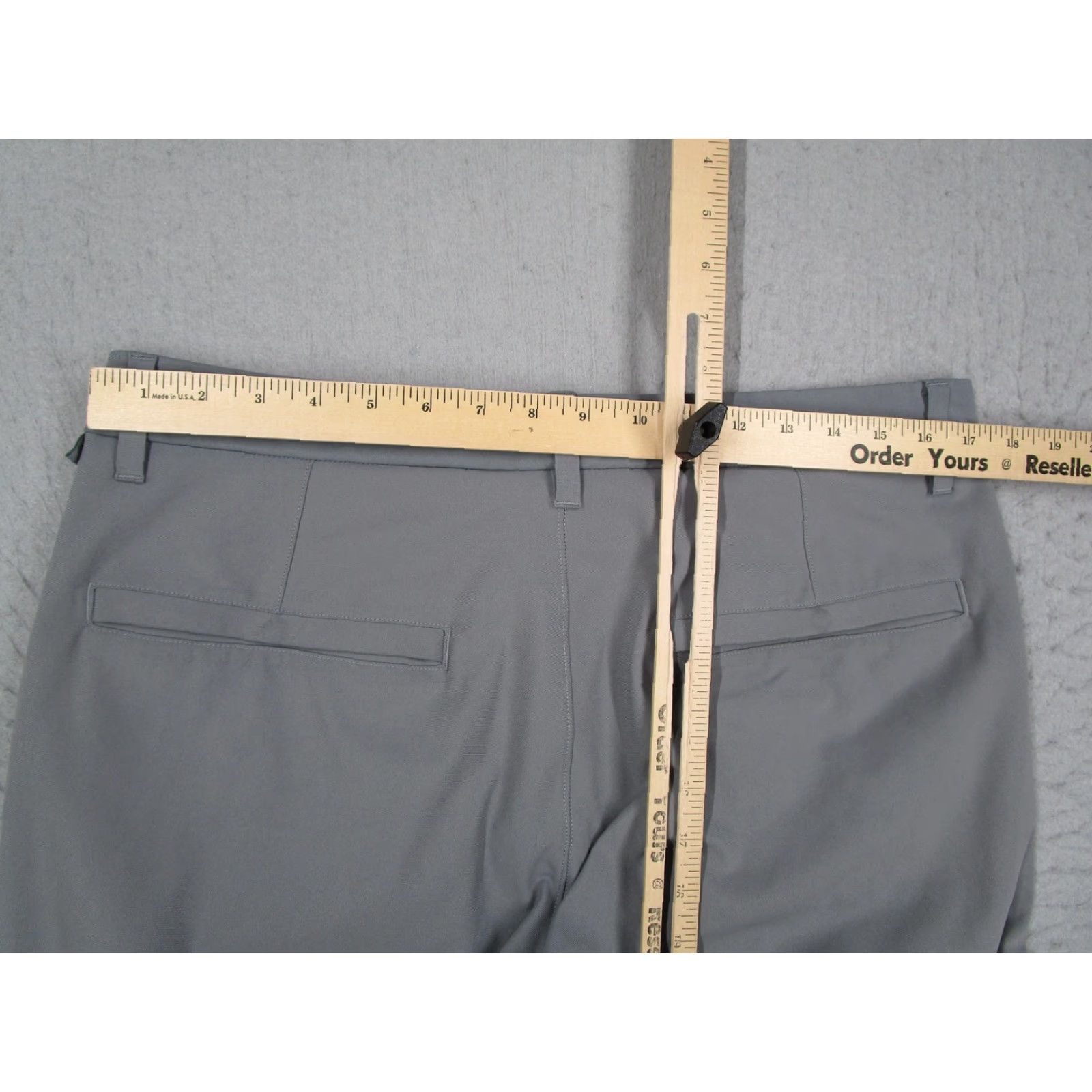 Lululemon Lululemon Pants Mens 34x31 Gray Commission Slim Leg Travel Golf Performance Size US 34 / EU 50 - 5 Thumbnail