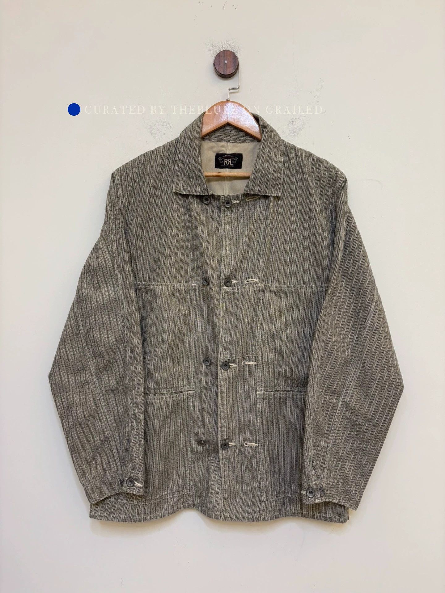 RRL Ralph Lauren Multi Striped Lightweight Button-Up Jacket Size US M / EU 48-50 / 2 - 1 Thumbnail