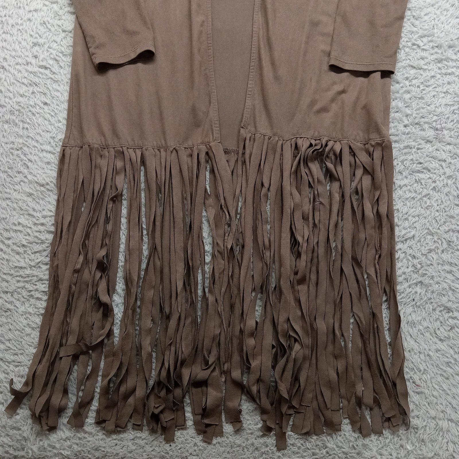 & Other Stories Rue 21 Sweater S Women's Short Sleeve Cardigan Brown Knit Size S / US 4 / IT 40 - 2 Thumbnail