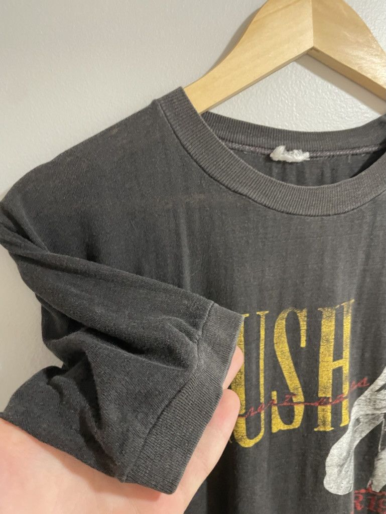 Vintage Vintage Rush 1980 Canadian Tour Band T-Shirt Size US S / EU 44-46 / 1 - 3 Thumbnail