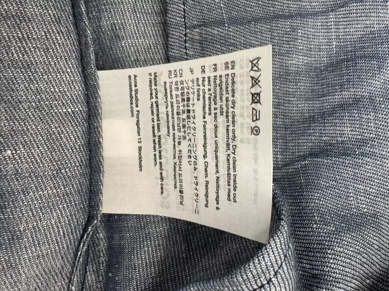 Acne Studios acne studios Blue shirt 2504-Nextarrow Size US L / EU 52-54 / 3 - 5 Thumbnail