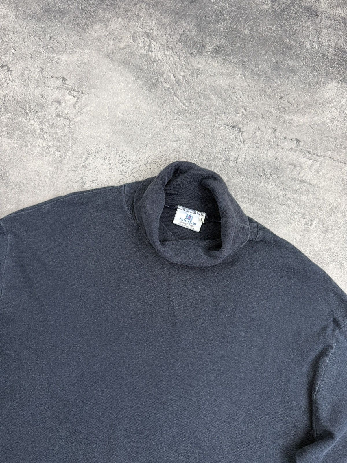 Sunspel Sunspel Vintage Turtleneck Long Sleeve Tee Made In England Size US L / EU 52-54 / 3 - 10 Thumbnail
