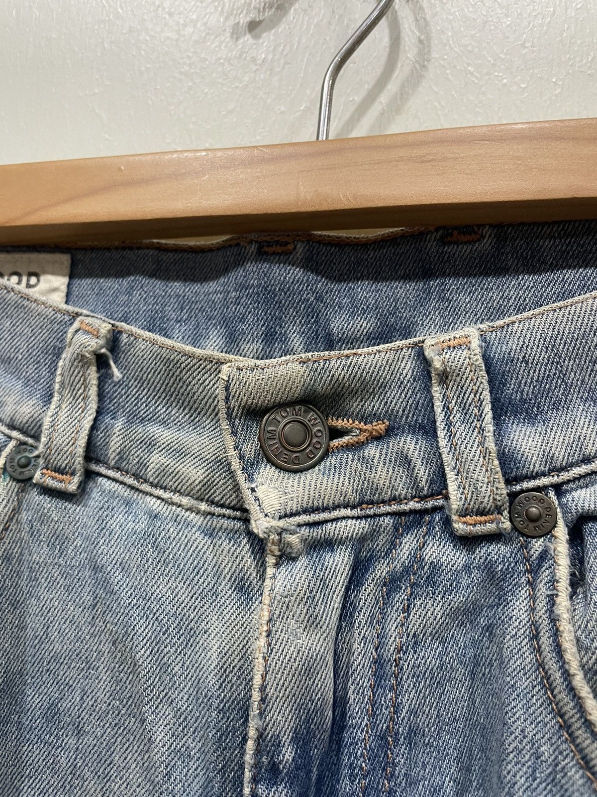 Tom Wood Tom Wood Distressed Style M Slim Jeans Size US 31 - 3 Thumbnail