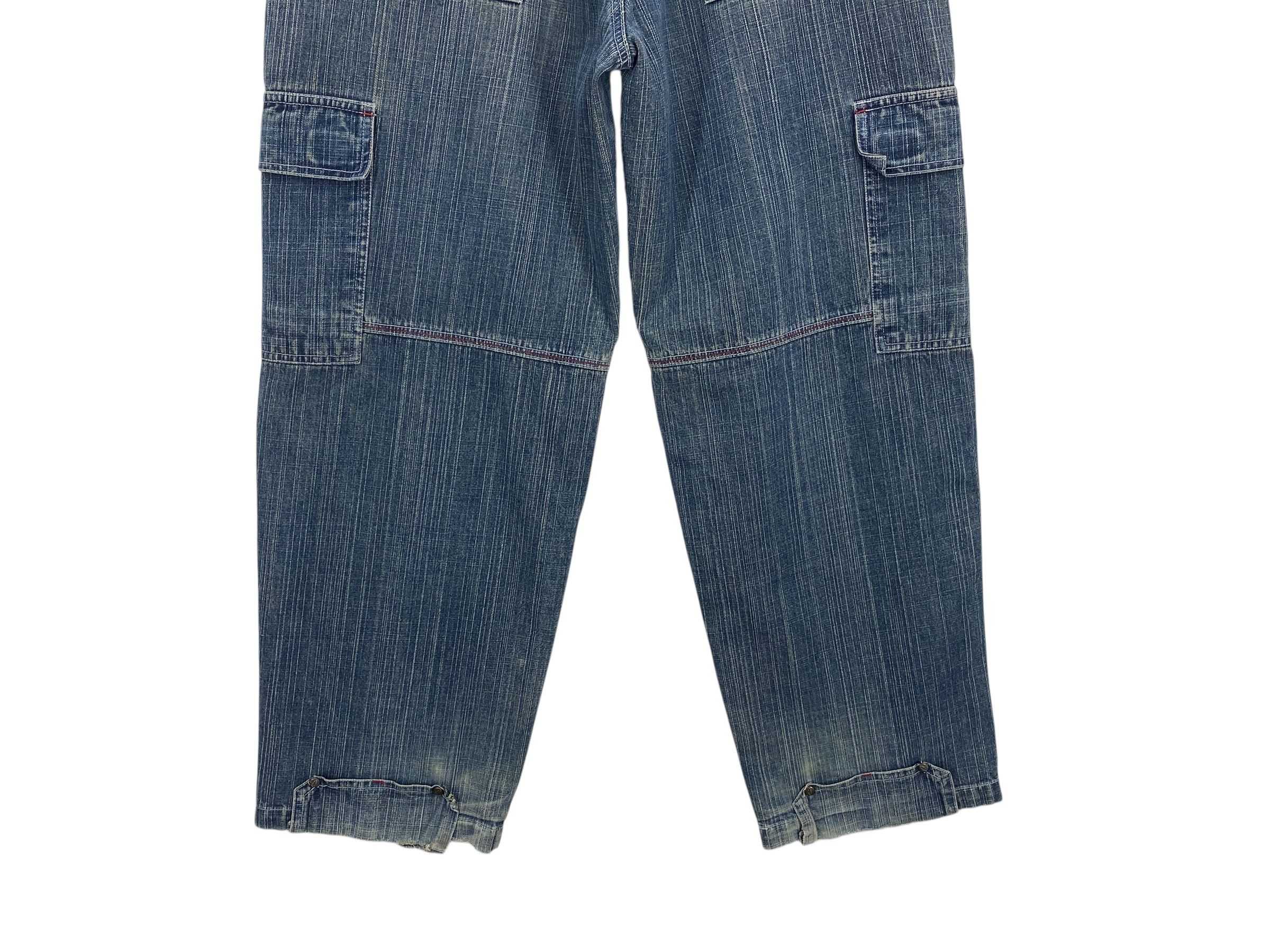 Japanese Brand Soul USA Denim Vintage Baggy Loose Hip Hop Jeans Size US 30 / EU 46 - 4 Thumbnail