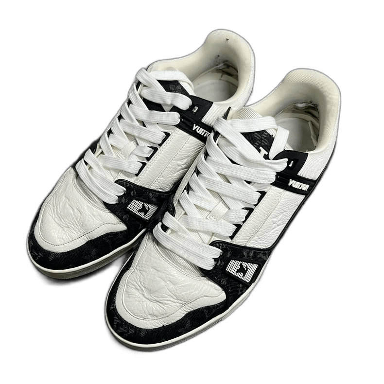 Louis Vuitton Louis Vuitton Black White Panda Trainer Sneakers Size US 8.5 / EU 41-42 - 1 Thumbnail