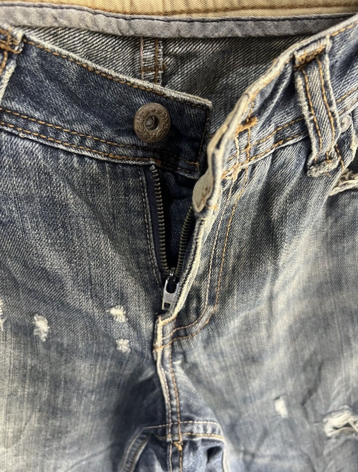 Z Brand 🔥Vintage Z Brand Distressed Denim Size US 31 - 11 Thumbnail