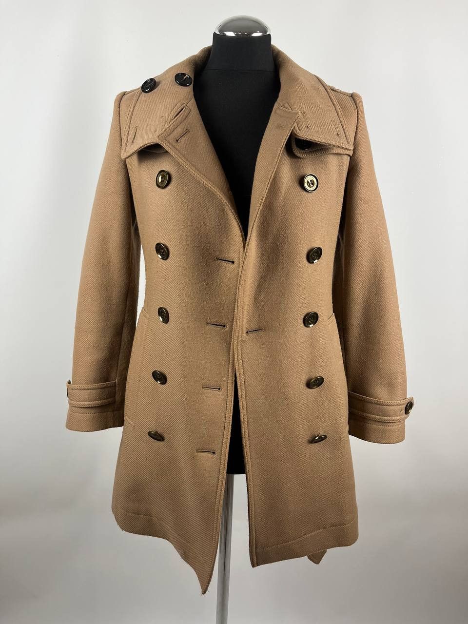 Burberry Burberry London Wool Cashmere Coat Jacket Size UK 2 XXS Size XXS / US 00 / IT 34 - 1 Thumbnail