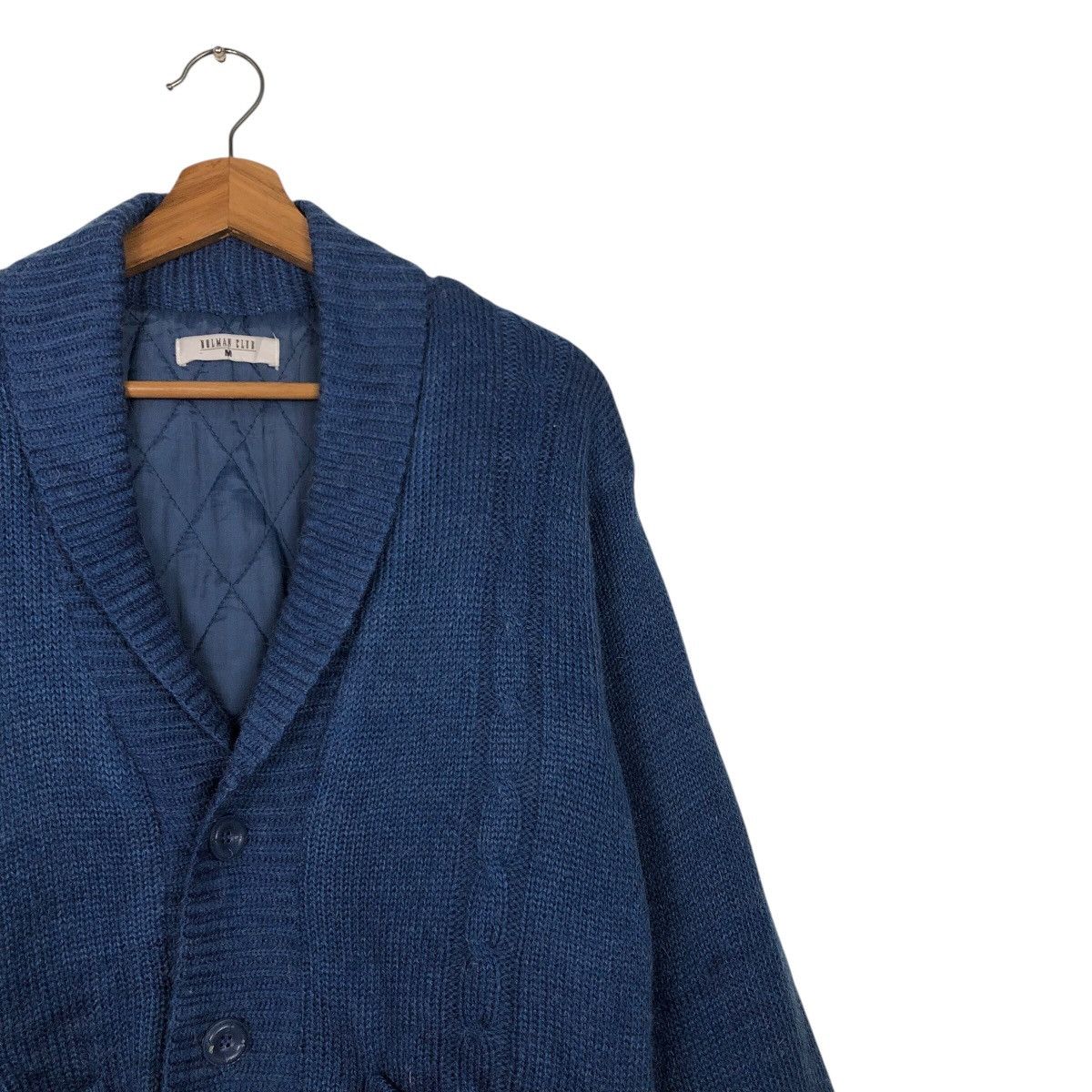 Japanese Brand Vintage Wool Cardigan Bomber Jacket Dolman Club Issey Miyake Size US M / EU 48-50 / 2 - 8 Thumbnail
