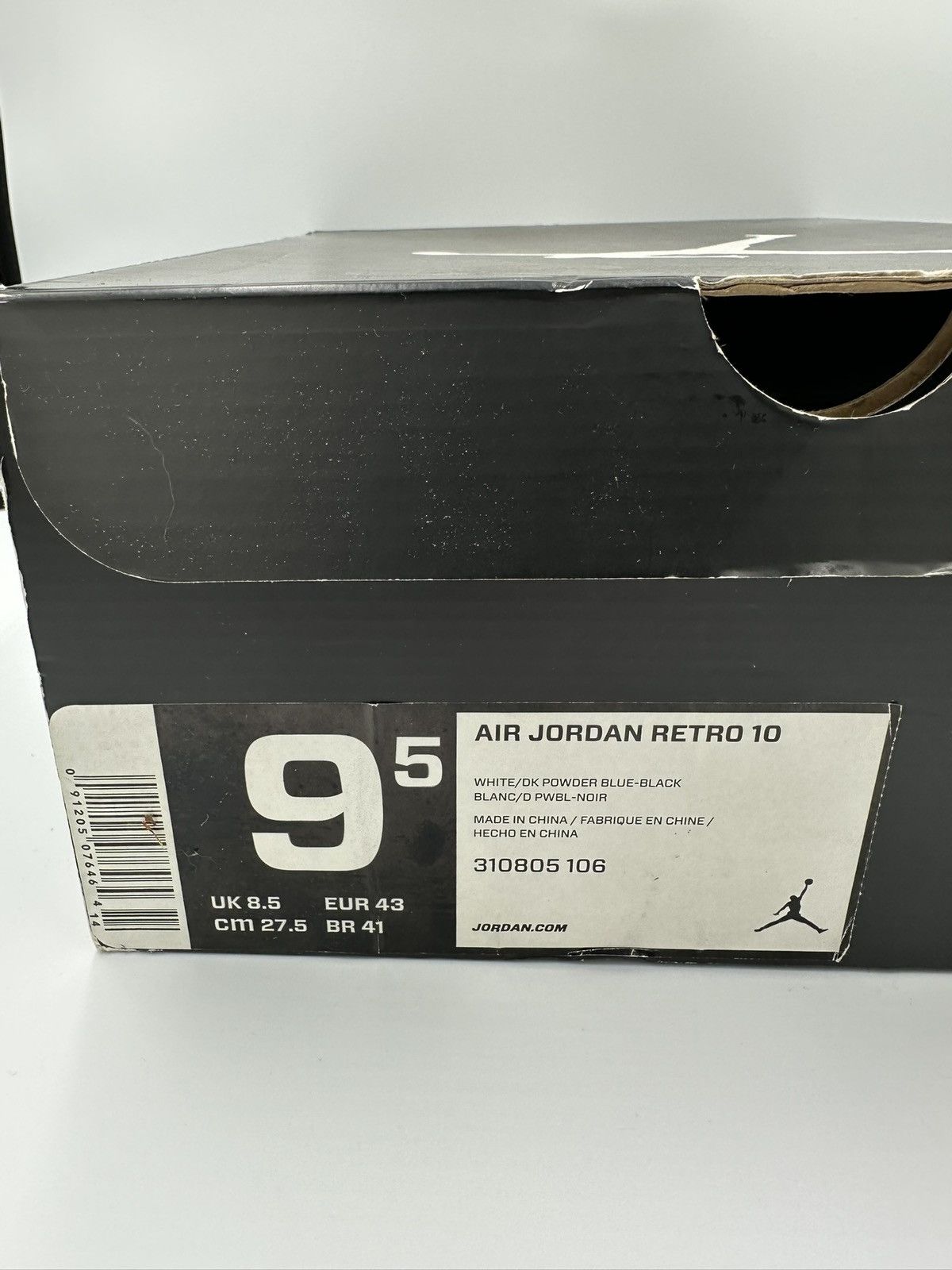 Jordan Brand Jordan 10 Powder Blue 2013 Size US 9.5 / EU 42-43 - 5 Thumbnail