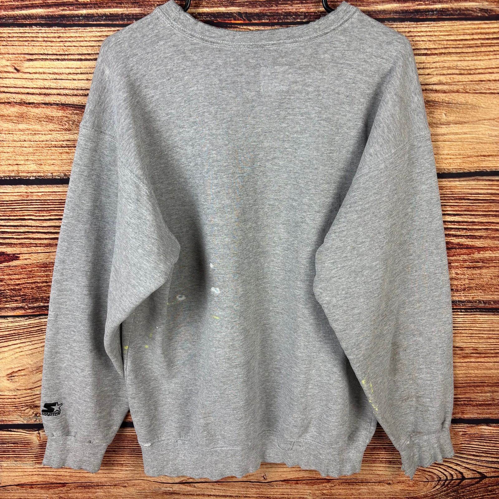 Starter × Vintage Vintage 1996 Green Bay Packers Starter Distressed Crewneck Size US L / EU 52-54 / 3 - 11 Thumbnail