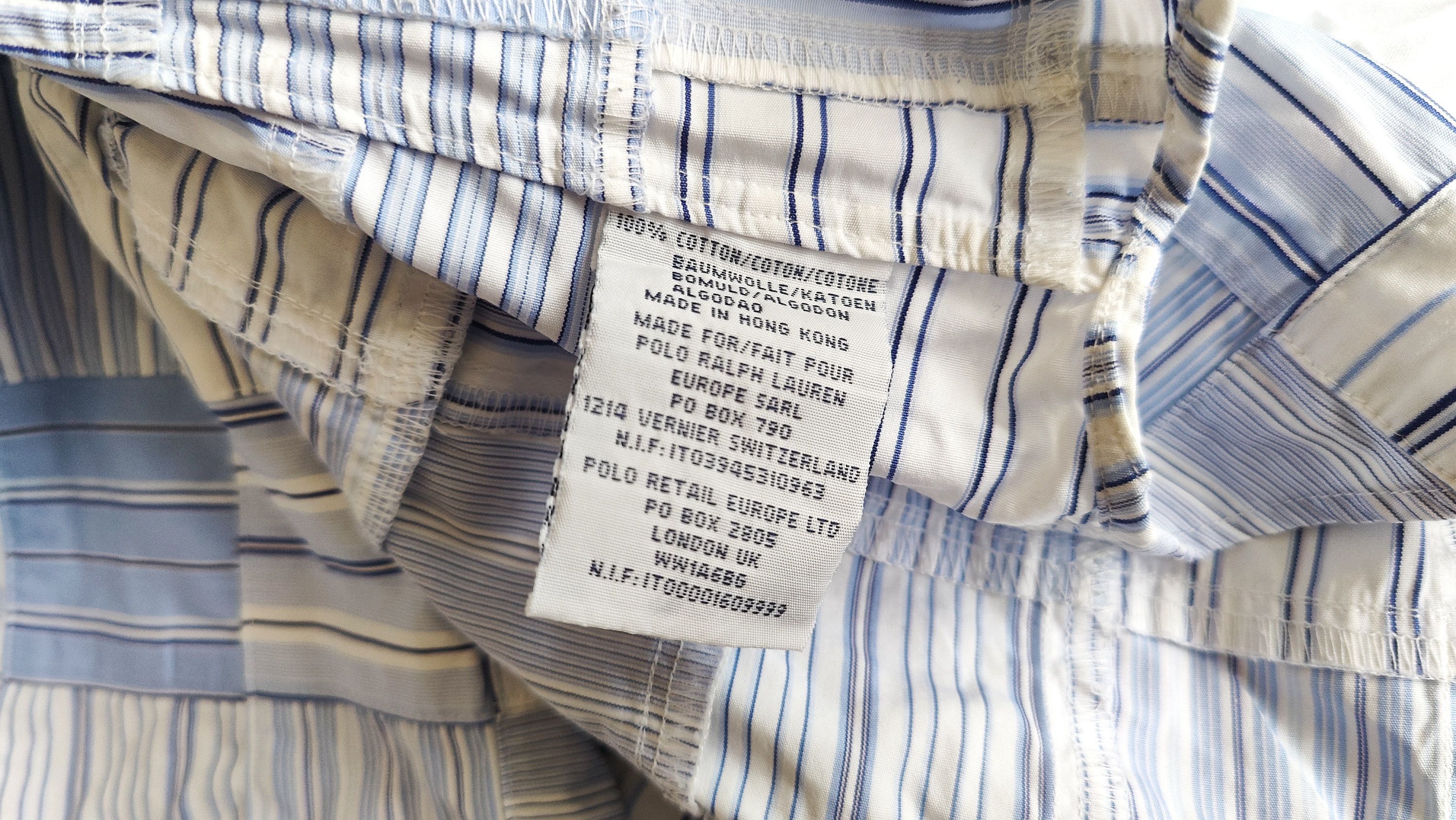 Polo Ralph Lauren RARE Ralph Lauren Polo Patchwork Heavy Button Shirt Size US XXL / EU 58 / 5 - 6 Thumbnail