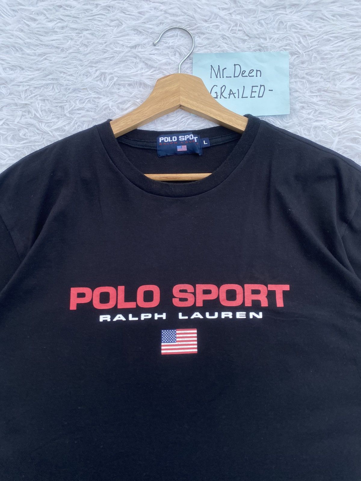 Polo Ralph Lauren Rare Vintage Polo Sport Ralph Lauren Spellout Tshirt Size US L / EU 52-54 / 3 - 6 Thumbnail
