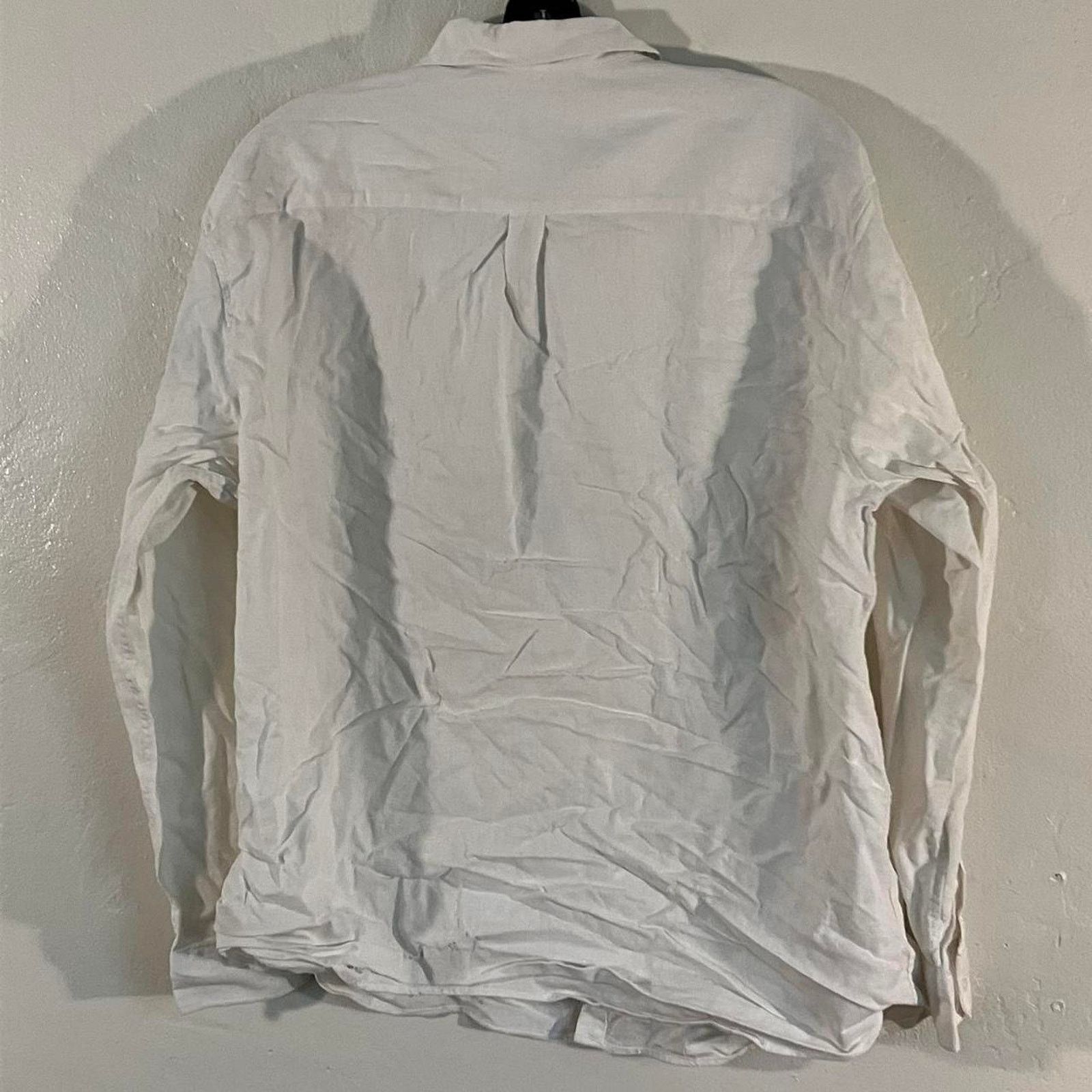 Other H2H White Linen Blend Button Up Pocket Casual Shirt Size US XXL / EU 58 / 5 - 5 Thumbnail