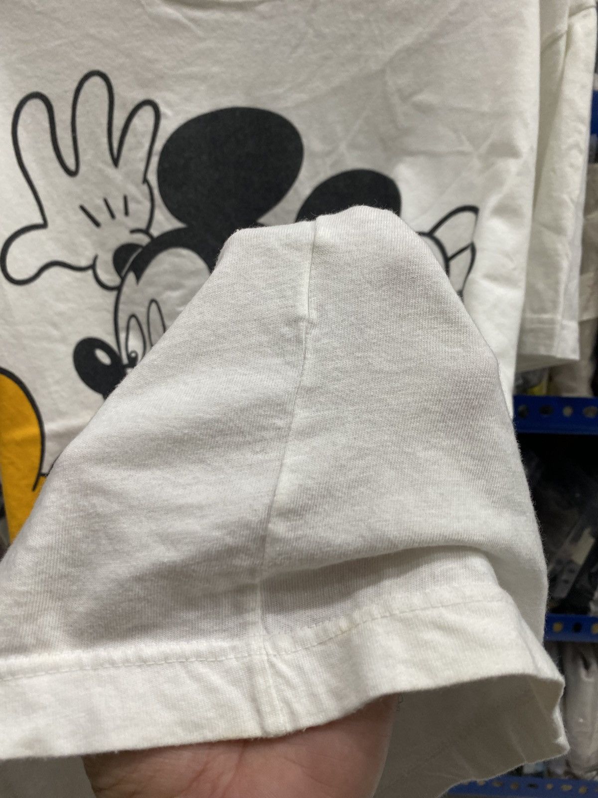 Disney VINTAGE MICKEY MOUSE MIRROR TSHIRT Size US L / EU 52-54 / 3 - 4 Thumbnail