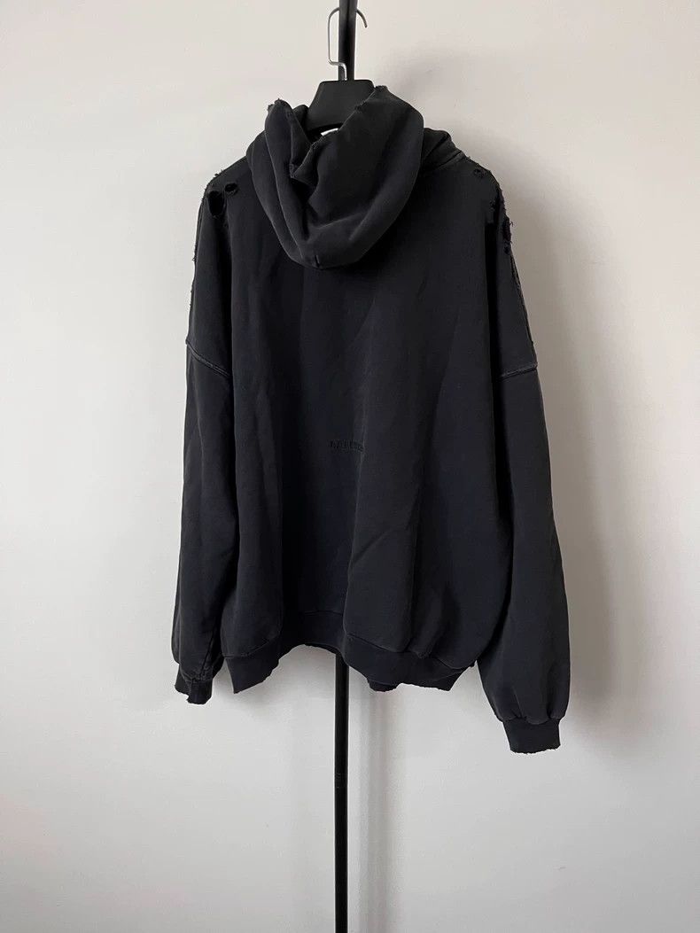 Balenciaga Balenciaga Pattern printed hooded long-sleeved sweater Size US L / EU 52-54 / 3 - 2 Thumbnail